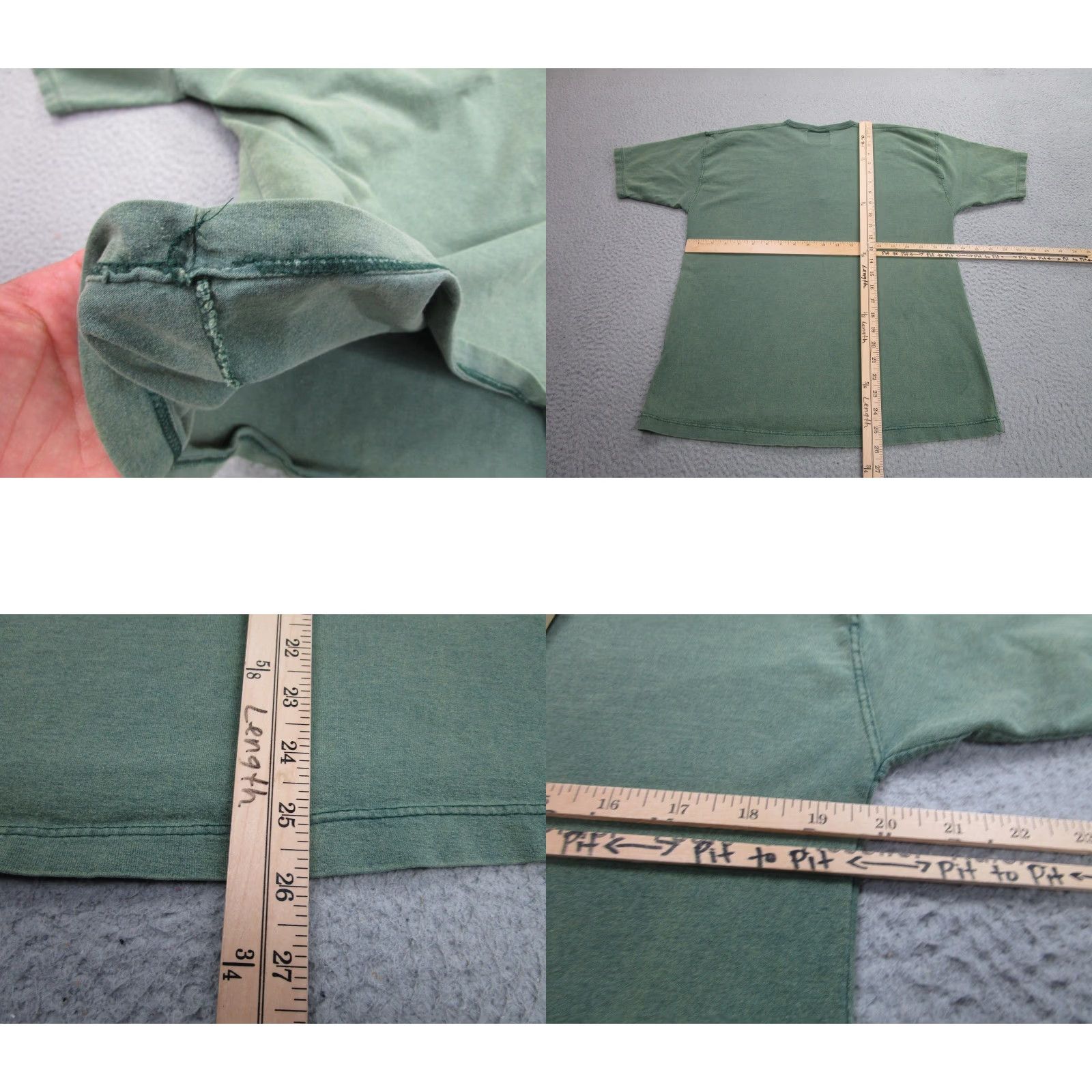Vintage VINTAGE Dr Bogree's Celery Tonic Henley Shirt Mens Large Green Short Sleeve 90s Size US L / EU 52-54 / 3 - 8 Thumbnail