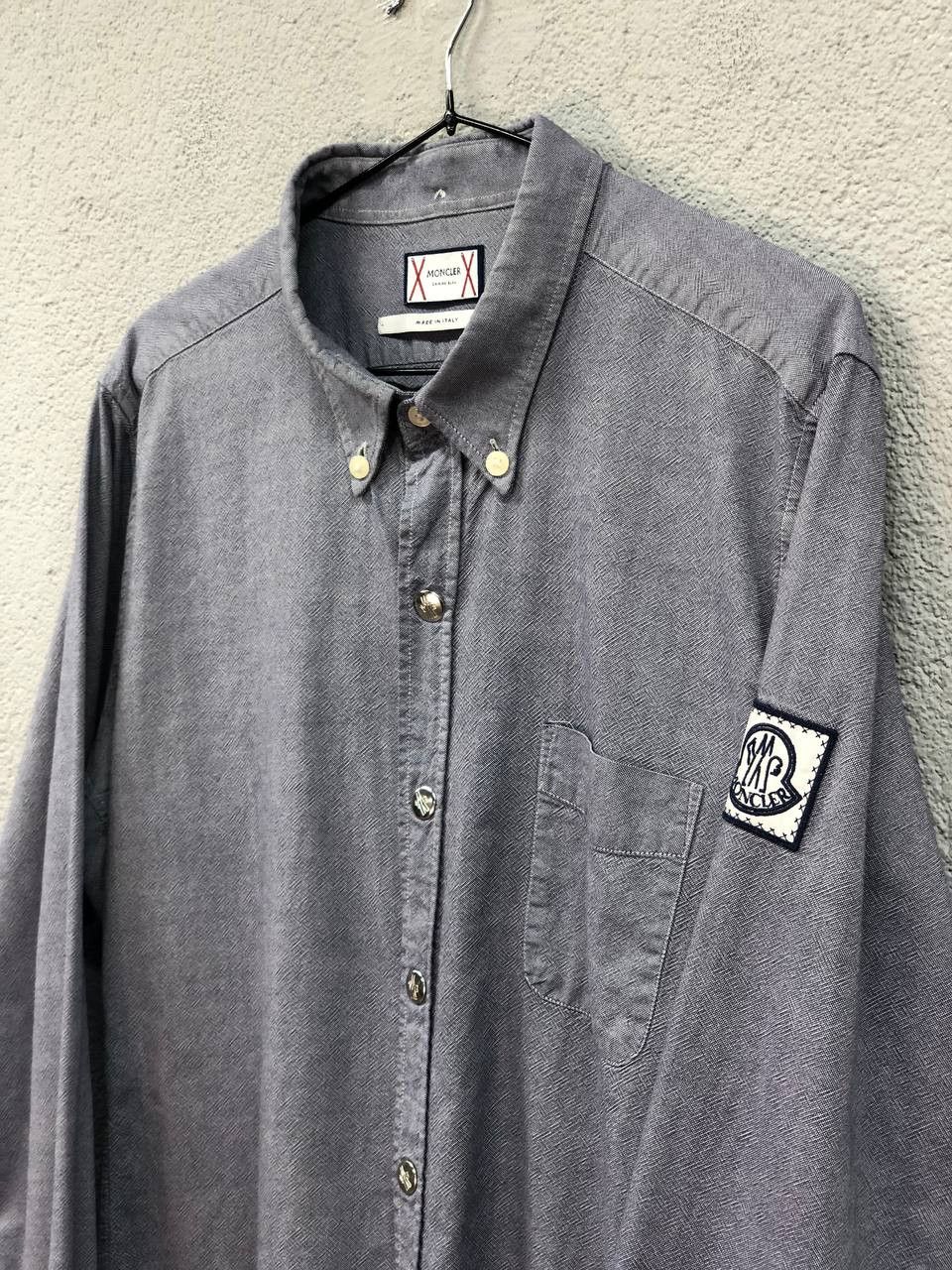 Moncler × Moncler Gamme Bleu Moncler Gamme Bleu by Thom Browe mens shirt size 4 / Large Size US L / EU 52-54 / 3 - 2 Thumbnail
