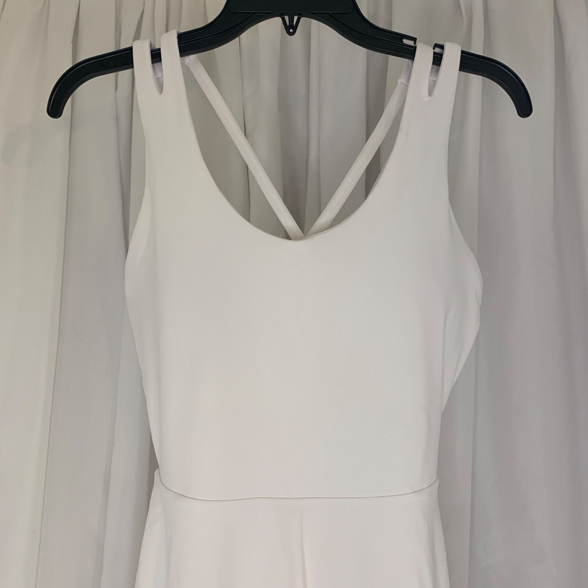 Fabletics Fabletics Boost Performance White Athletic Dress Tennis Pick Size S / US 4 / IT 40 - 8 Thumbnail