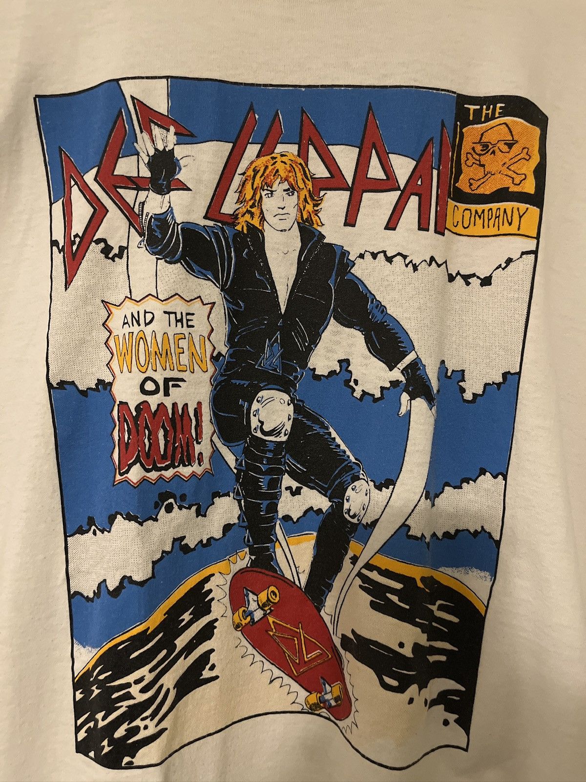 Def Leppard Vintage Def Leppard – Hysteria Promo Tee (1987) Size US XL / EU 56 / 4 - 2 Thumbnail