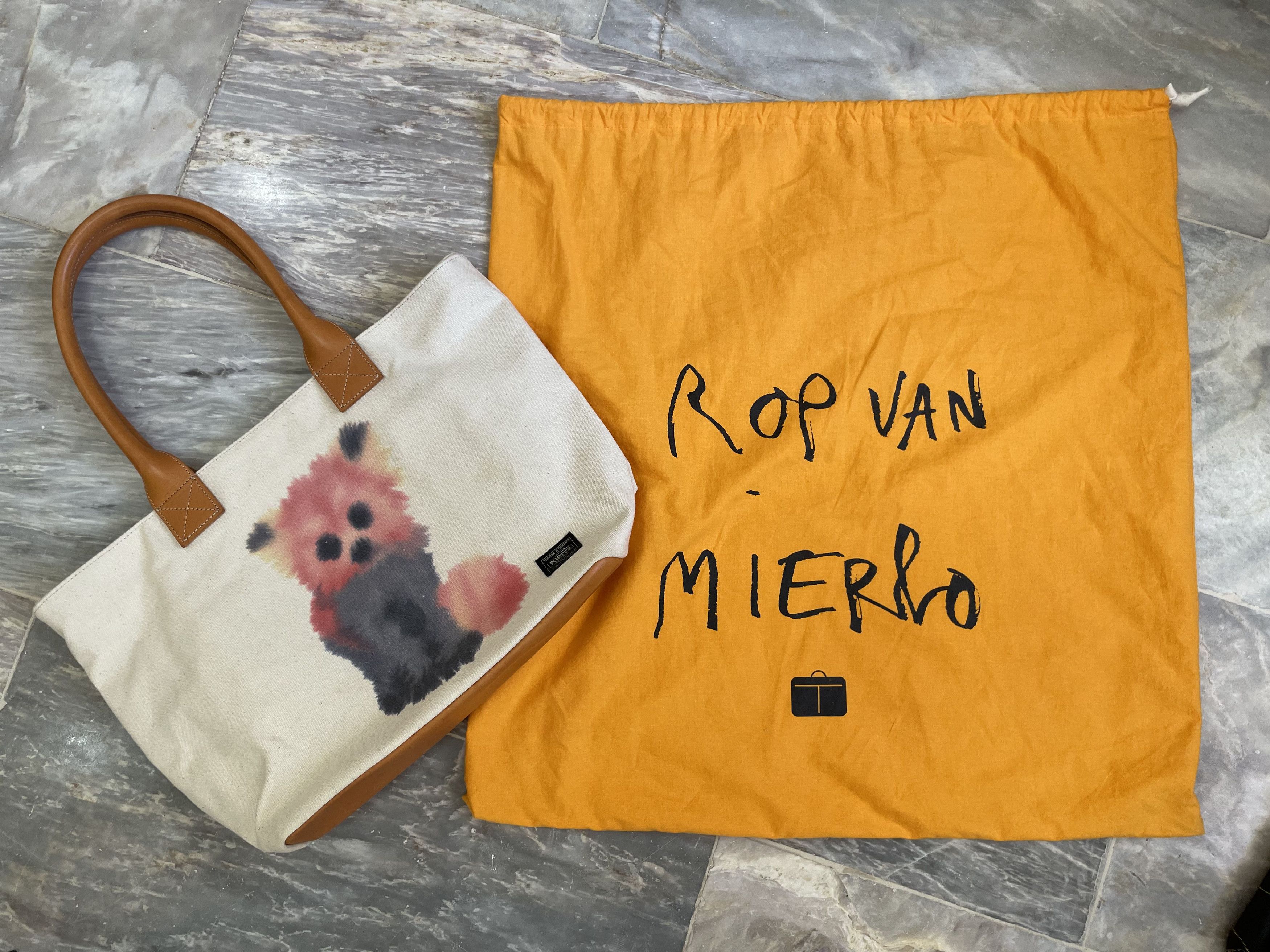 HEADPORTER ROP VAN MIERLO TOTE BAG - LESSER PANDA