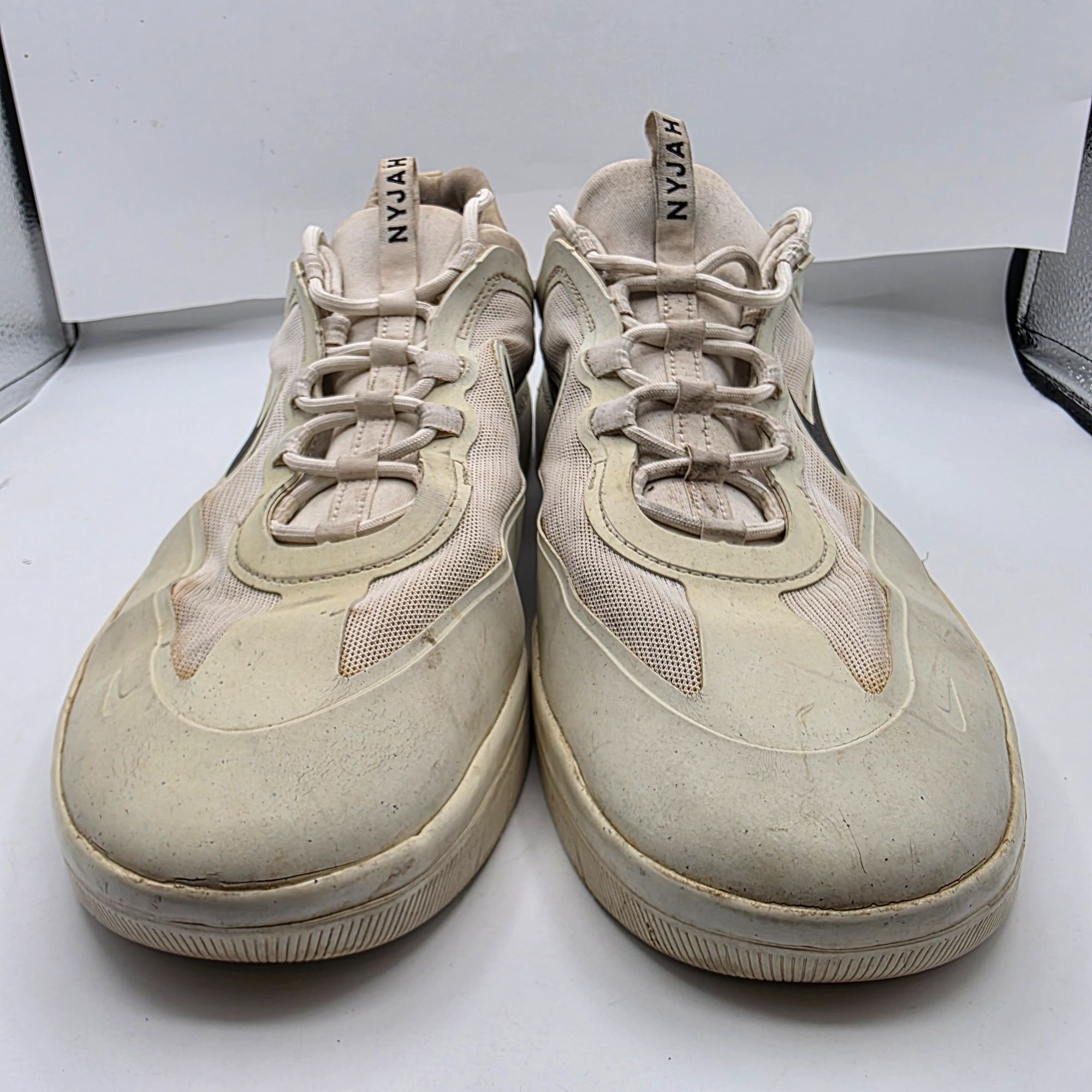 Nike Nike SB Nyjah Free 2.0 Mens Size 14 Summit White Black Sneak Size US 14 / EU 47 - 2 Thumbnail