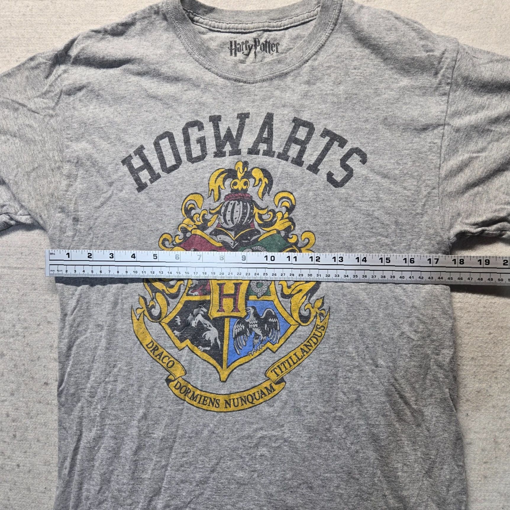 Vintage Harry Potter Shirt Gray Men's M Short Sleeve Crew Neck Graphic Size US M / EU 48-50 / 2 - 4 Thumbnail