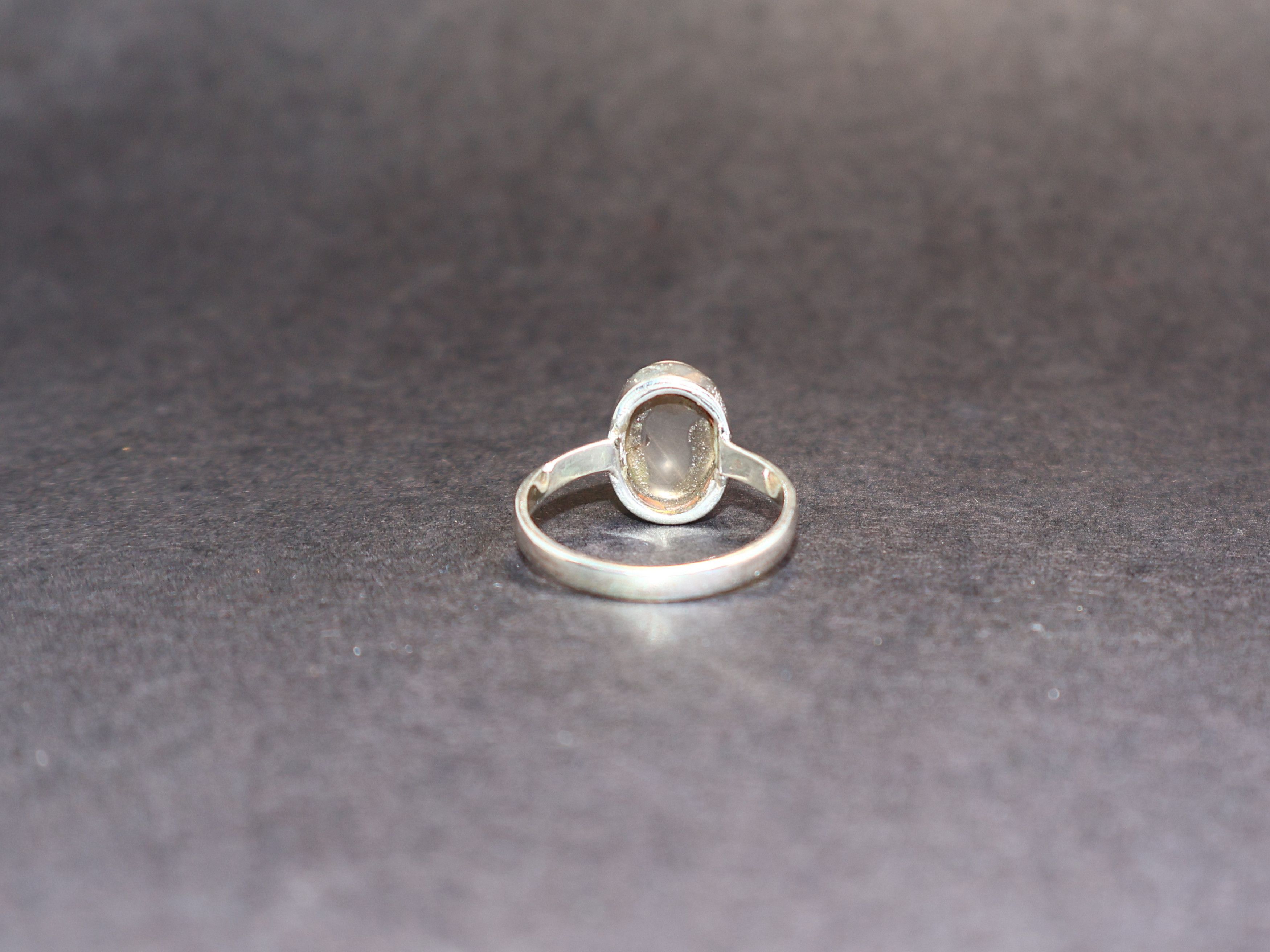 Handmade Smoky Quartz Ring, 925 Sterling Silver, Handmade Women Ring, Size ONE SIZE - 5 Thumbnail