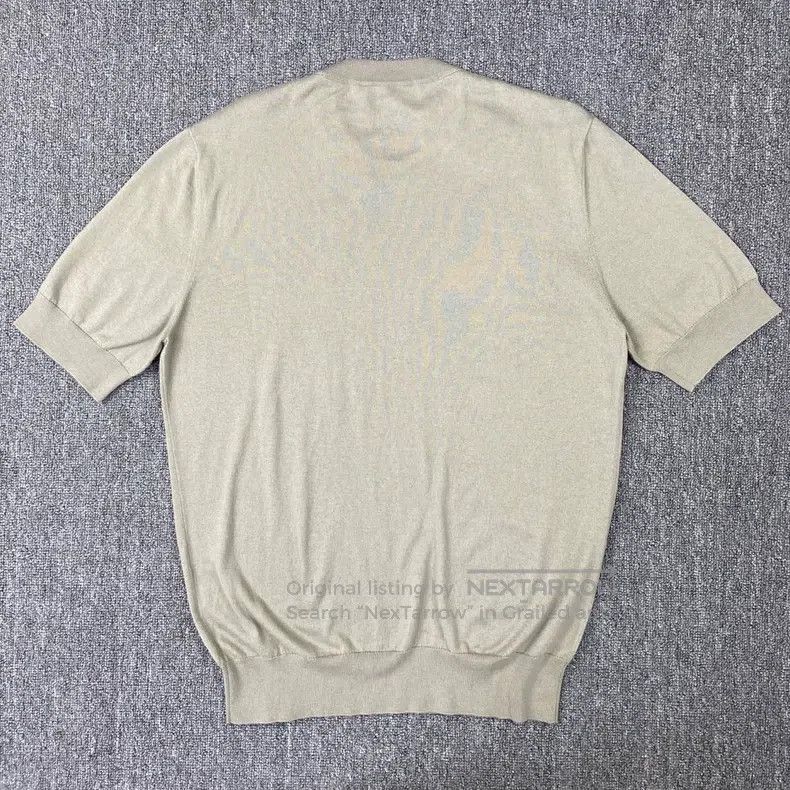 Hermes Hermes Jacquard Knit Short Sleeve Top Size S / US 4 / IT 40 - 2 Thumbnail