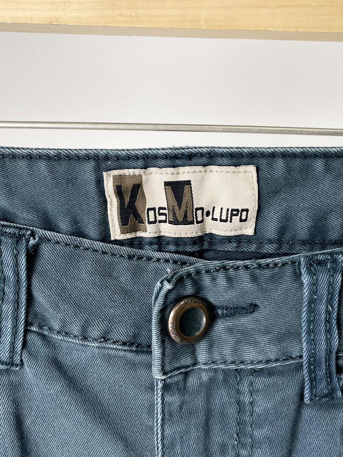 Kapital Kos Mo Lupo Vintage Slim Fit Patchwork Kapital Style Jeans Size US 32 / EU 48 - 8 Thumbnail