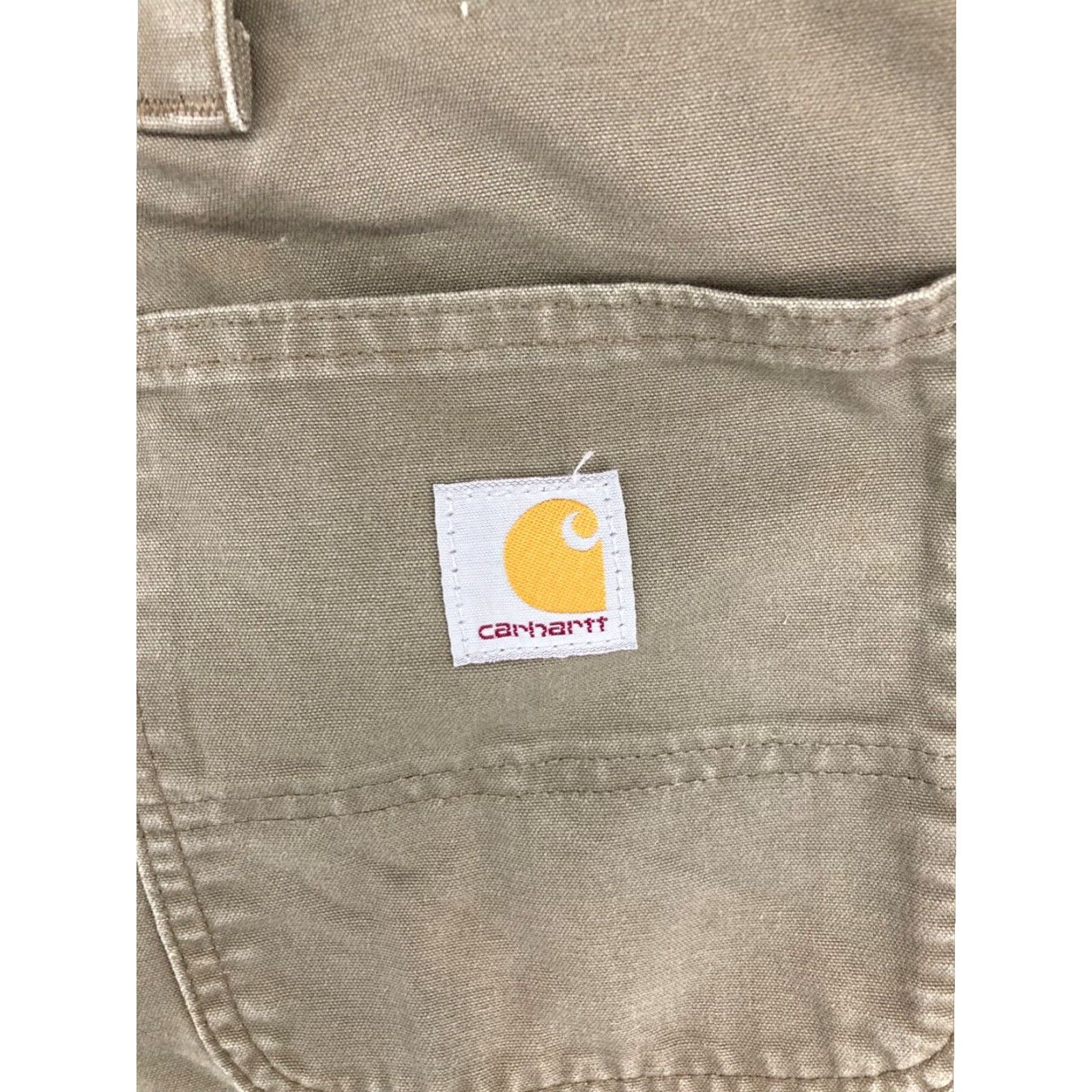 Carhartt Carhartt Mens Original Fit Work Shorts Brown Size US 34 / EU 50 - 7 Thumbnail