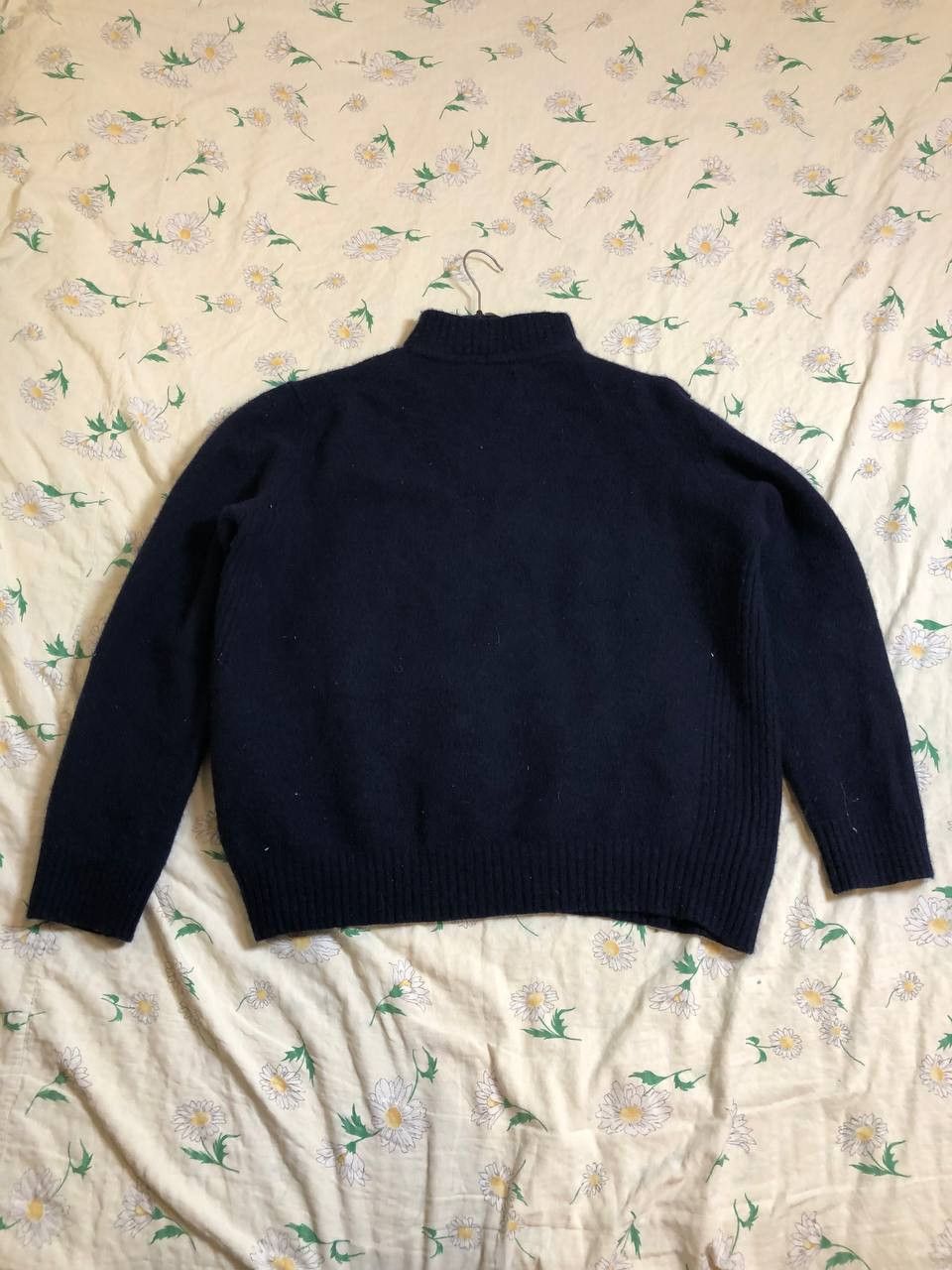 Barbour VintageBarbour 100 % Lambs Wool Quarter Zip Sweater Size US XXL / EU 58 / 5 - 10 Thumbnail
