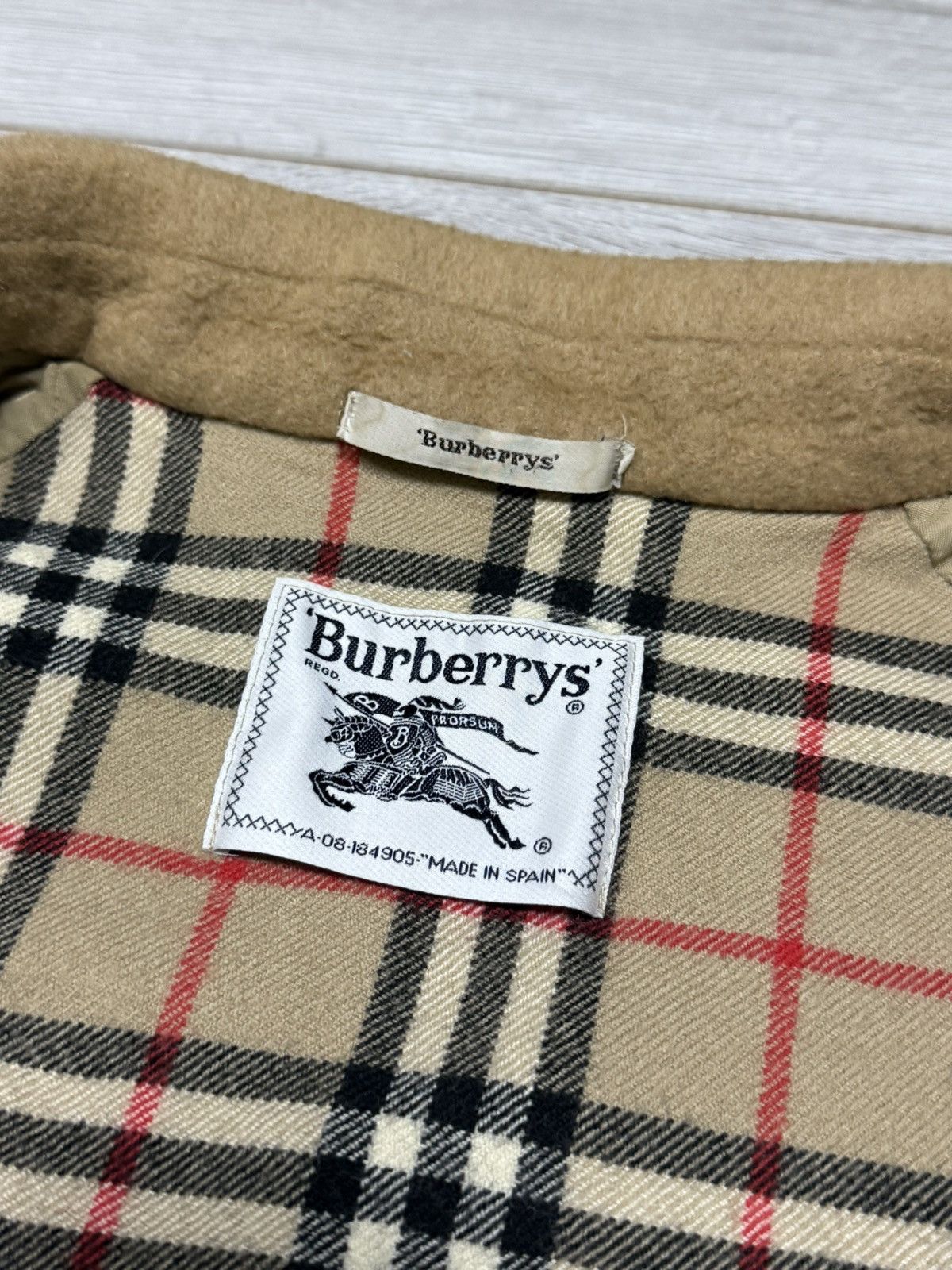 Burberry Burberry beige nova check bomber jacket wool zip Size US M / EU 48-50 / 2 - 8 Thumbnail