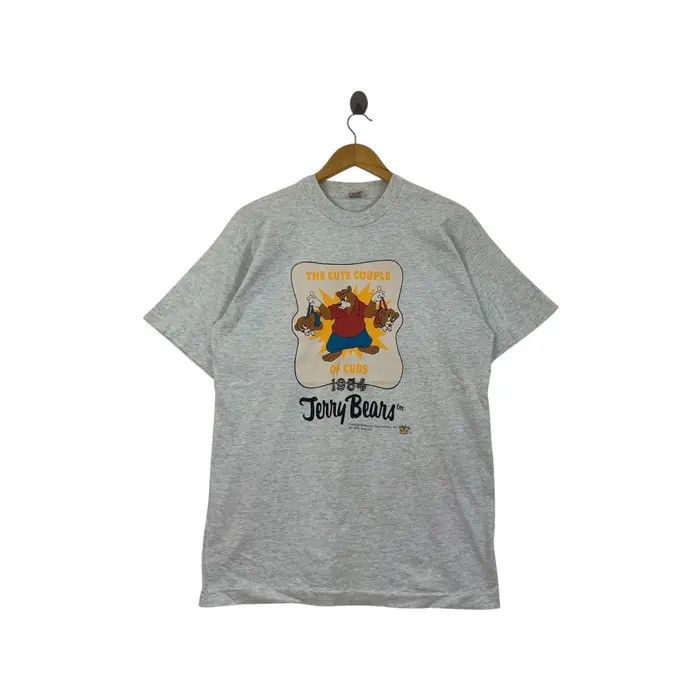Vintage Vintage 90’ TERRY BEARS TERRYTOONS Animation Tee Shirt Size L / US 10 / IT 46 - 1 Thumbnail