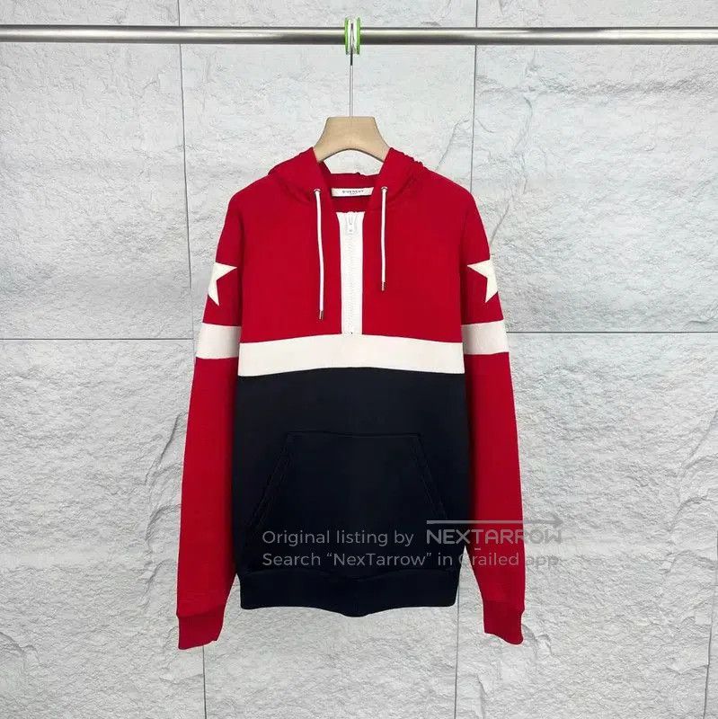 Givenchy Givenchy Red Cotton Women's Hoodie . Size M / US 6-8 / IT 42-44 - 1 Thumbnail