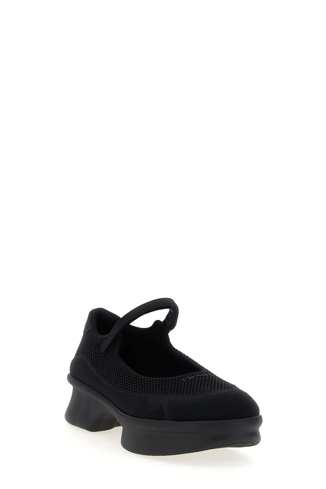 Prada PRADA Mesh Black Ballerina Flats New And Authentic Size US 7 / IT 37 - 2 Thumbnail