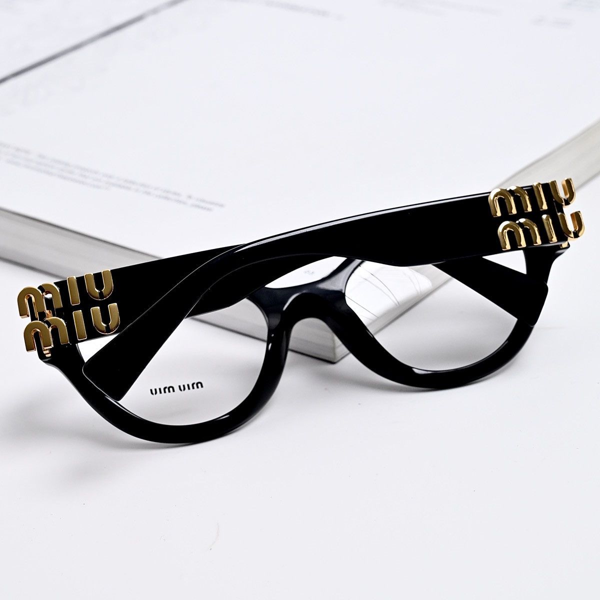 Miu Miu MIU MIU 0MU 01VV GLASSES Size ONE SIZE - 12 Thumbnail