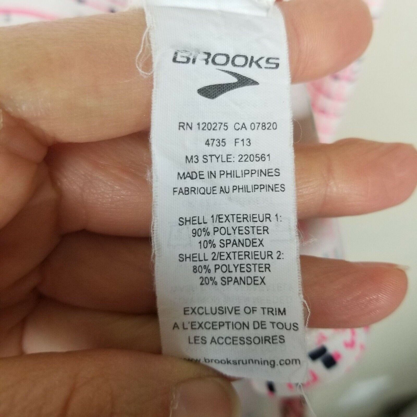 Brooks Brooks Womens Running Shirt Sz M Stretch Lightweight Active Size M / US 6-8 / IT 42-44 - 7 Thumbnail