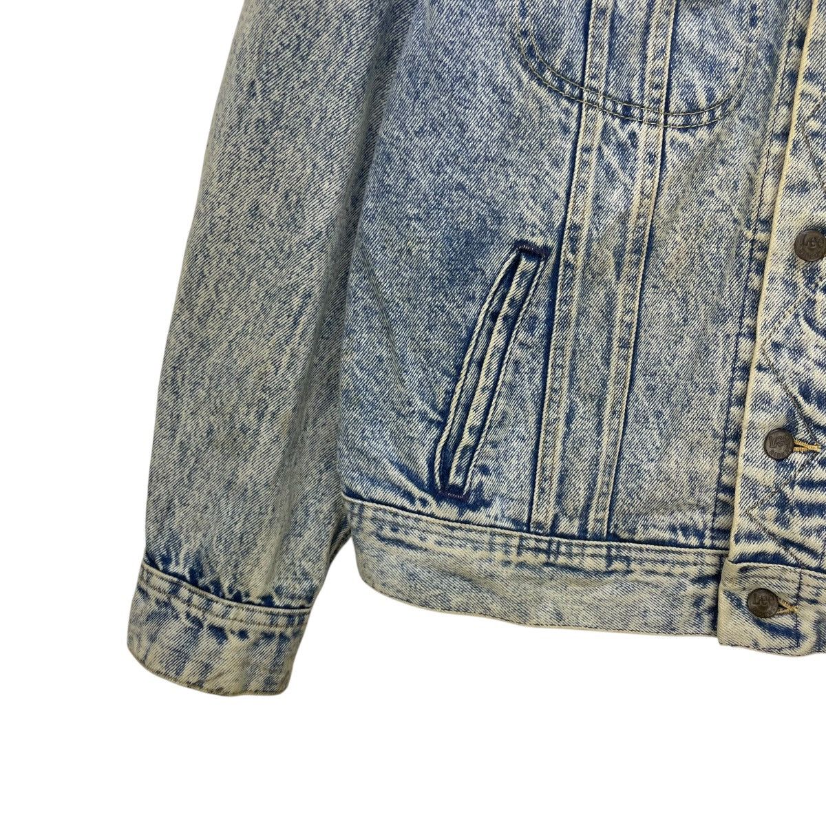 Lee × Vintage 💥Vintage Lee Acid Wash Trucker Jacket Size US M / EU 48-50 / 2 - 5 Thumbnail