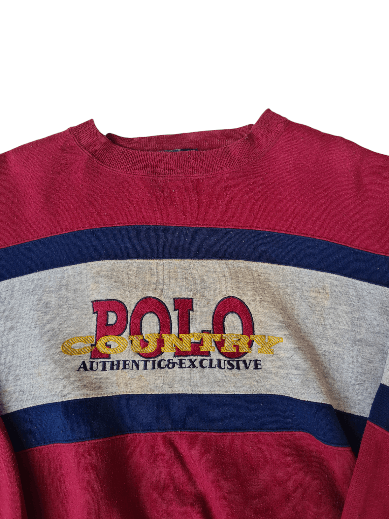 Vintage Vtg Polo Country Sweatshirt Size US L / EU 52-54 / 3 - 6 Thumbnail