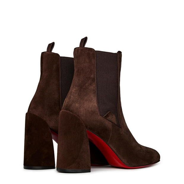 Christian Louboutin Turelastic Suede Ankle Boots Size US 9 / IT 39 - 5 Thumbnail