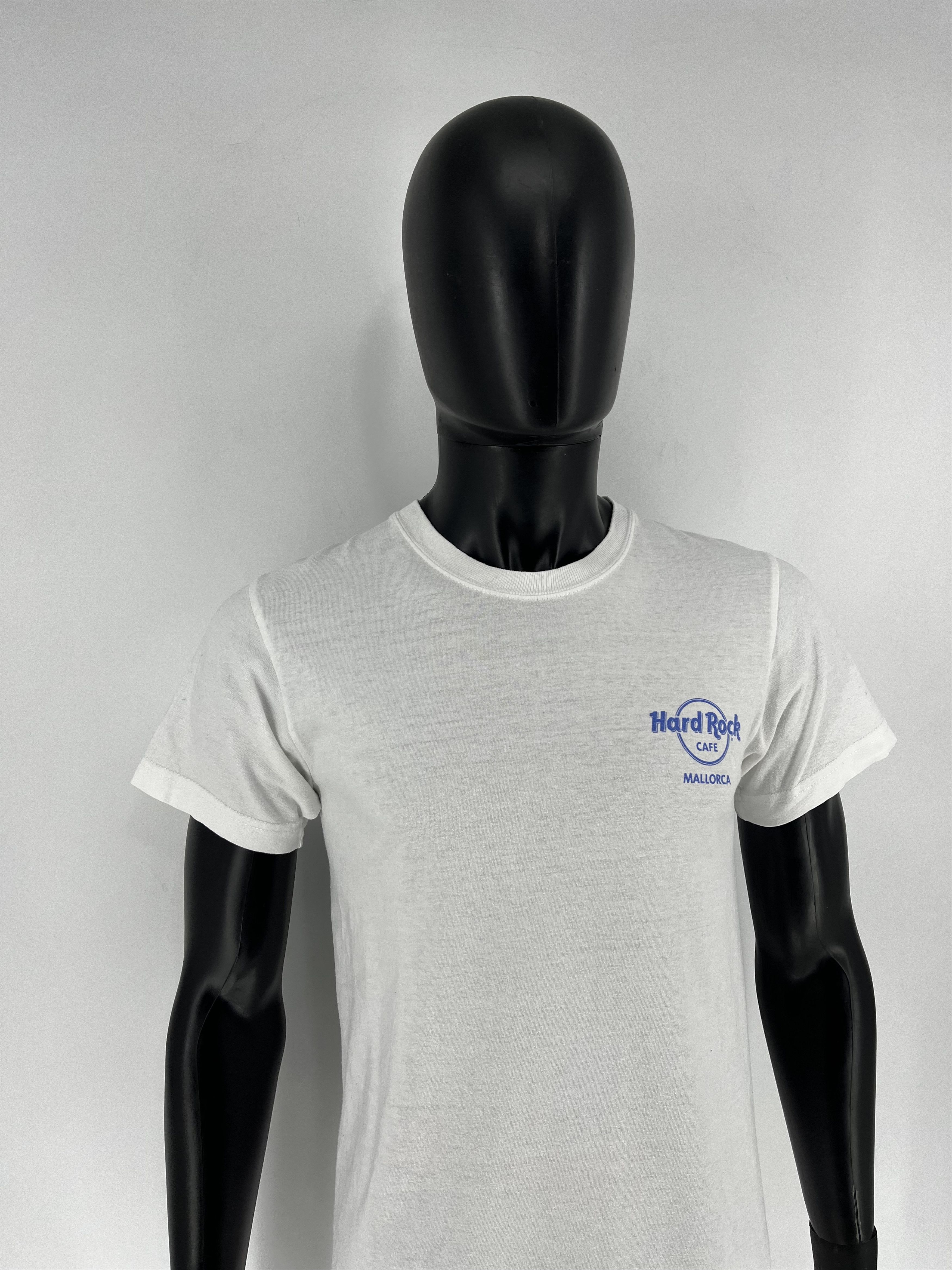 Band Tees Vintage Hard Rock Cafe Mallorca T-shirt Big Logo Y2K Rare Size US S / EU 44-46 / 1 - 4 Thumbnail
