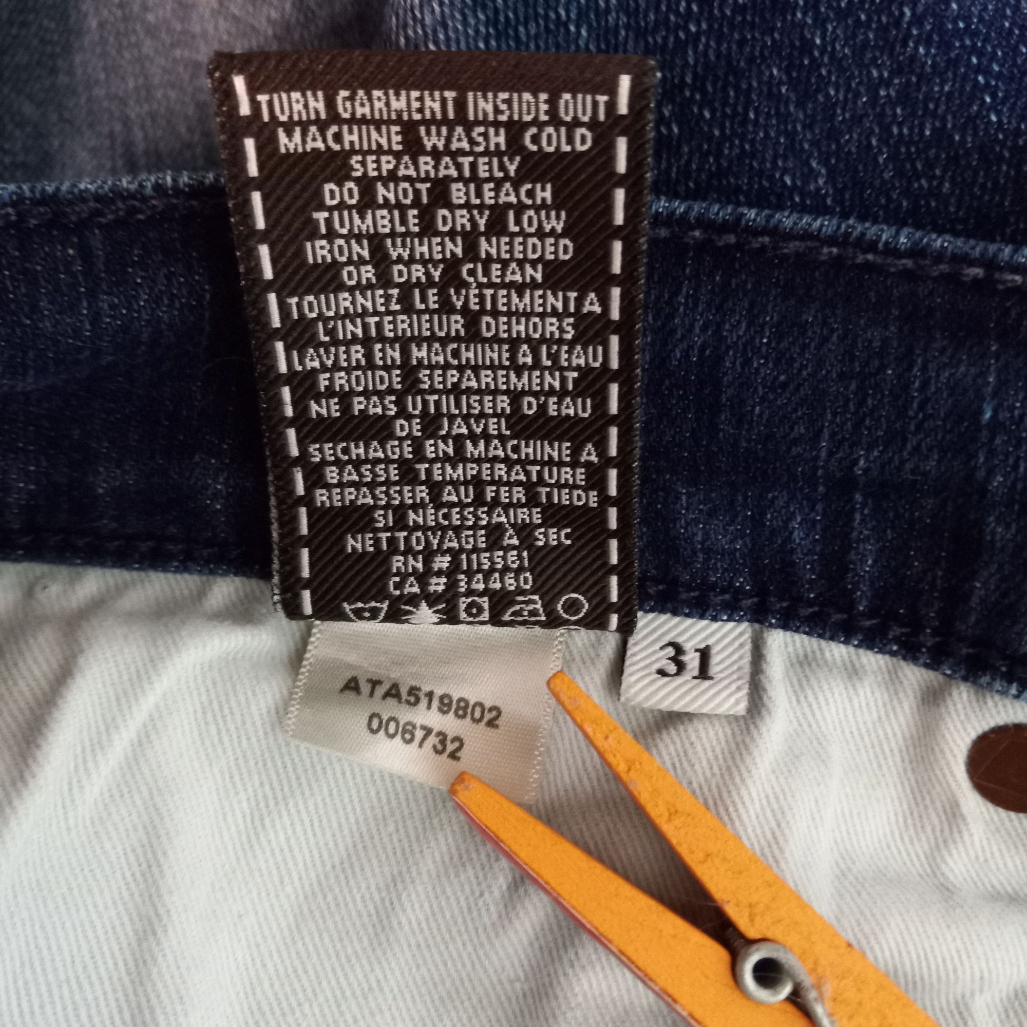 7 For All Mankind 7 For All Mankind Size 31 Shorts Mens Denim Blue Jeans Cut O Size US 31 - 7 Thumbnail