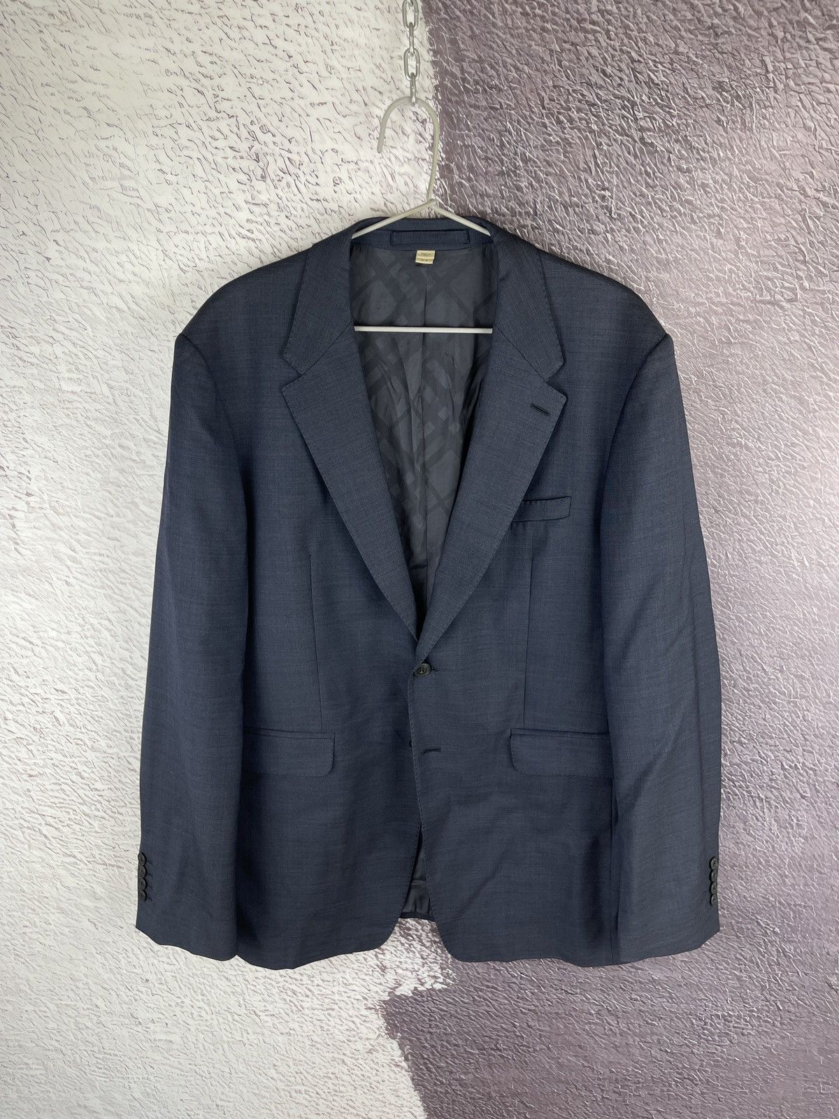 Burberry Burberry London Millbank Travel 2 button blazer check wool Size 42R - 1 Thumbnail