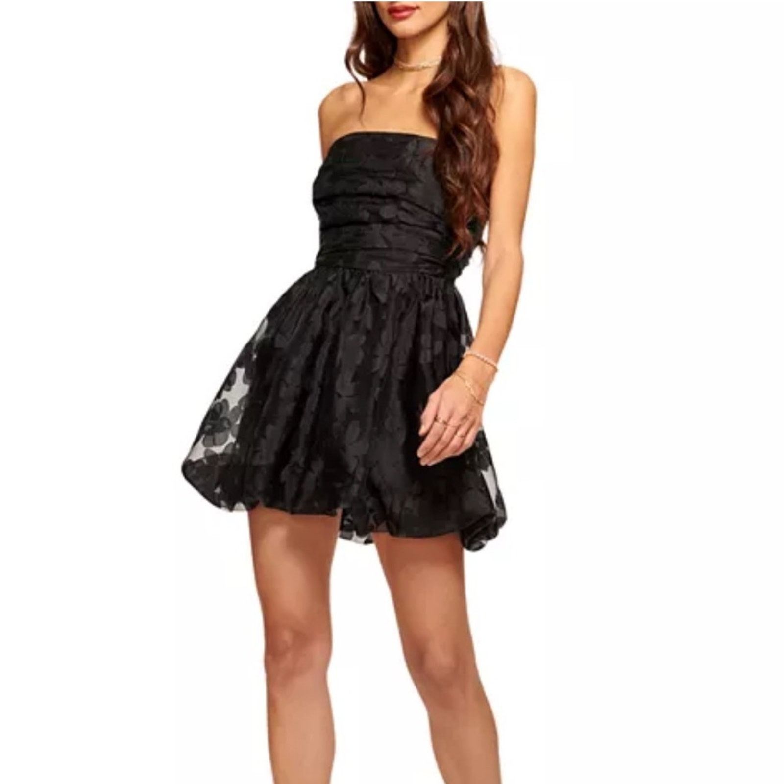 Ramy Brook NWT Ramy Brook $545 Black Strapless Dress Size 10 Size L / US 10 / IT 46 - 2 Thumbnail