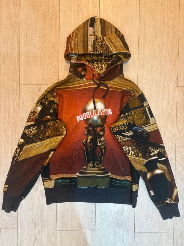 Supreme Scarface FW17 The World Is Yours Hoodie