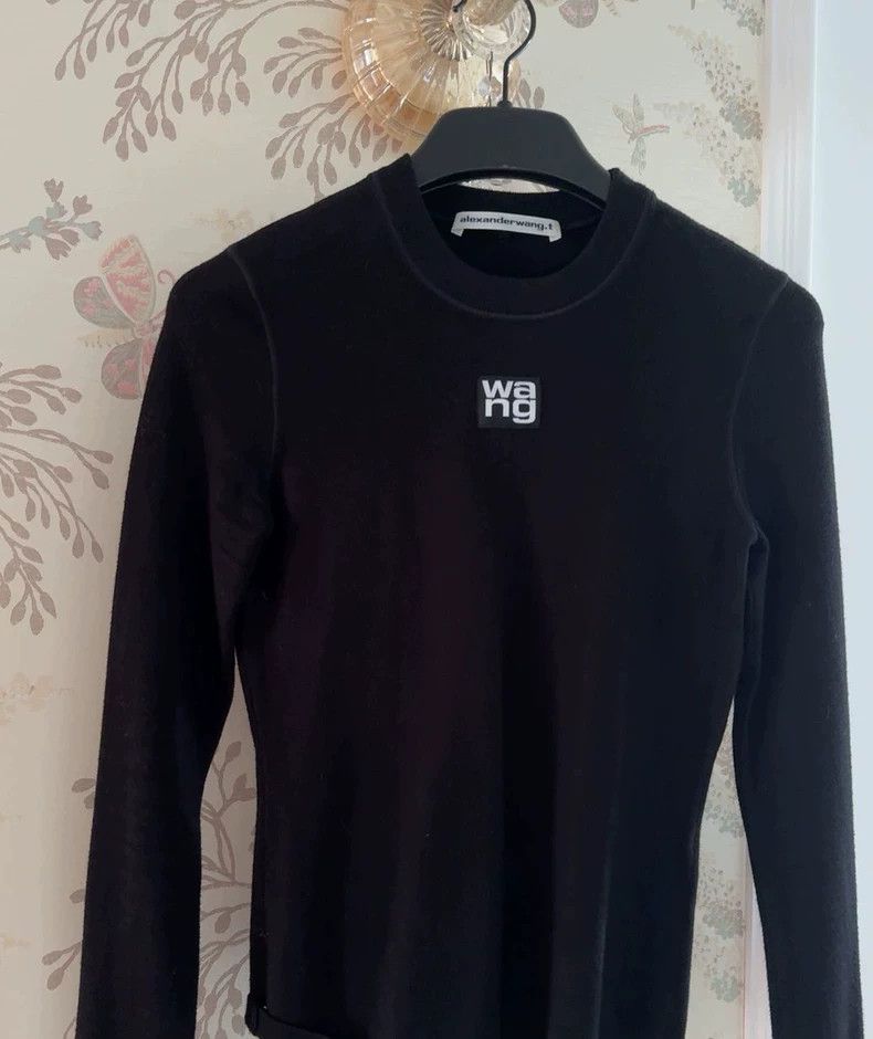 Alexander Wang Alexander Wang Round Neck Knit Top - dmc Size US S / EU 44-46 / 1 - 1 Thumbnail