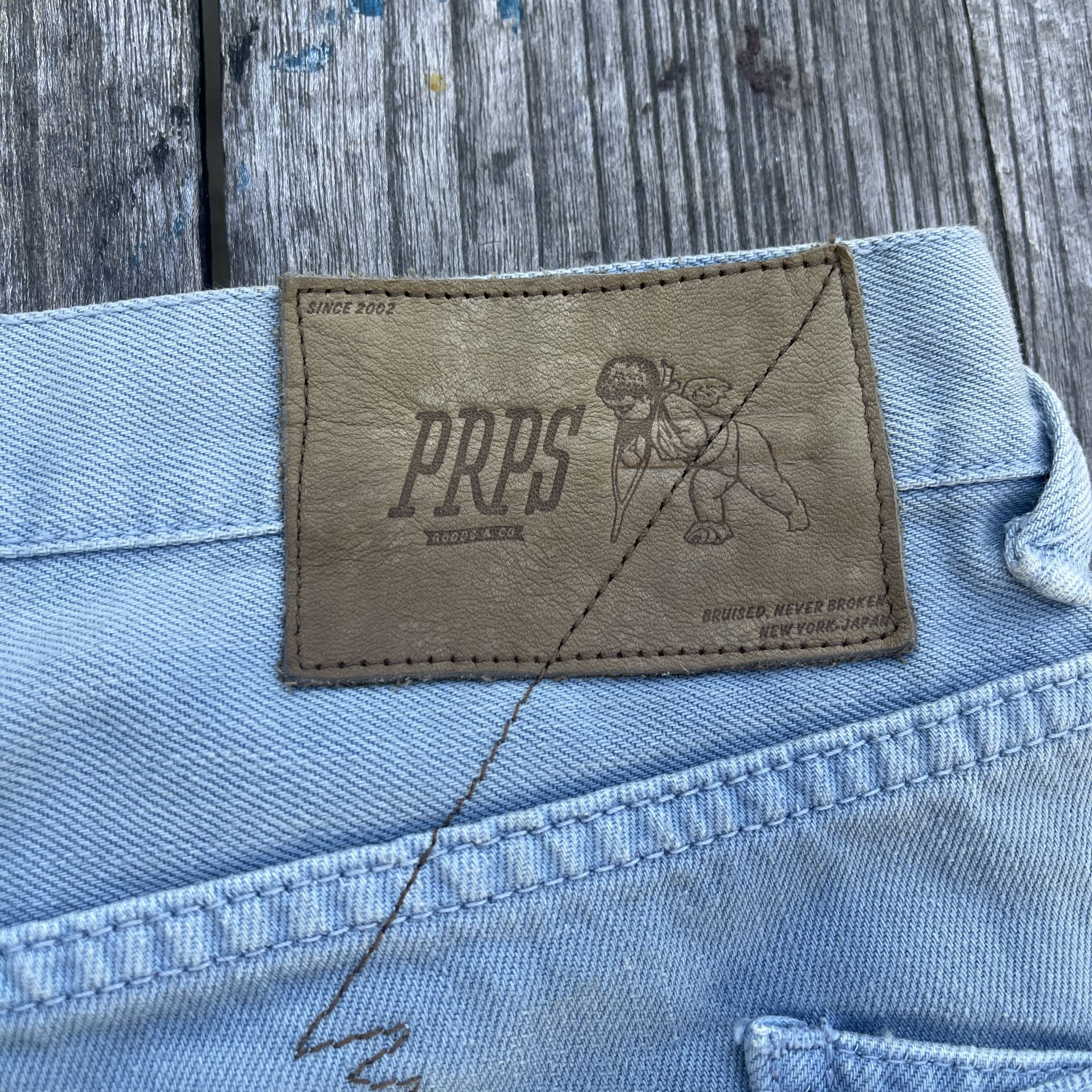 Prps PRPS Japanese Denim Rambler Denim Shorts Size US 34 / EU 50 - 7 Thumbnail