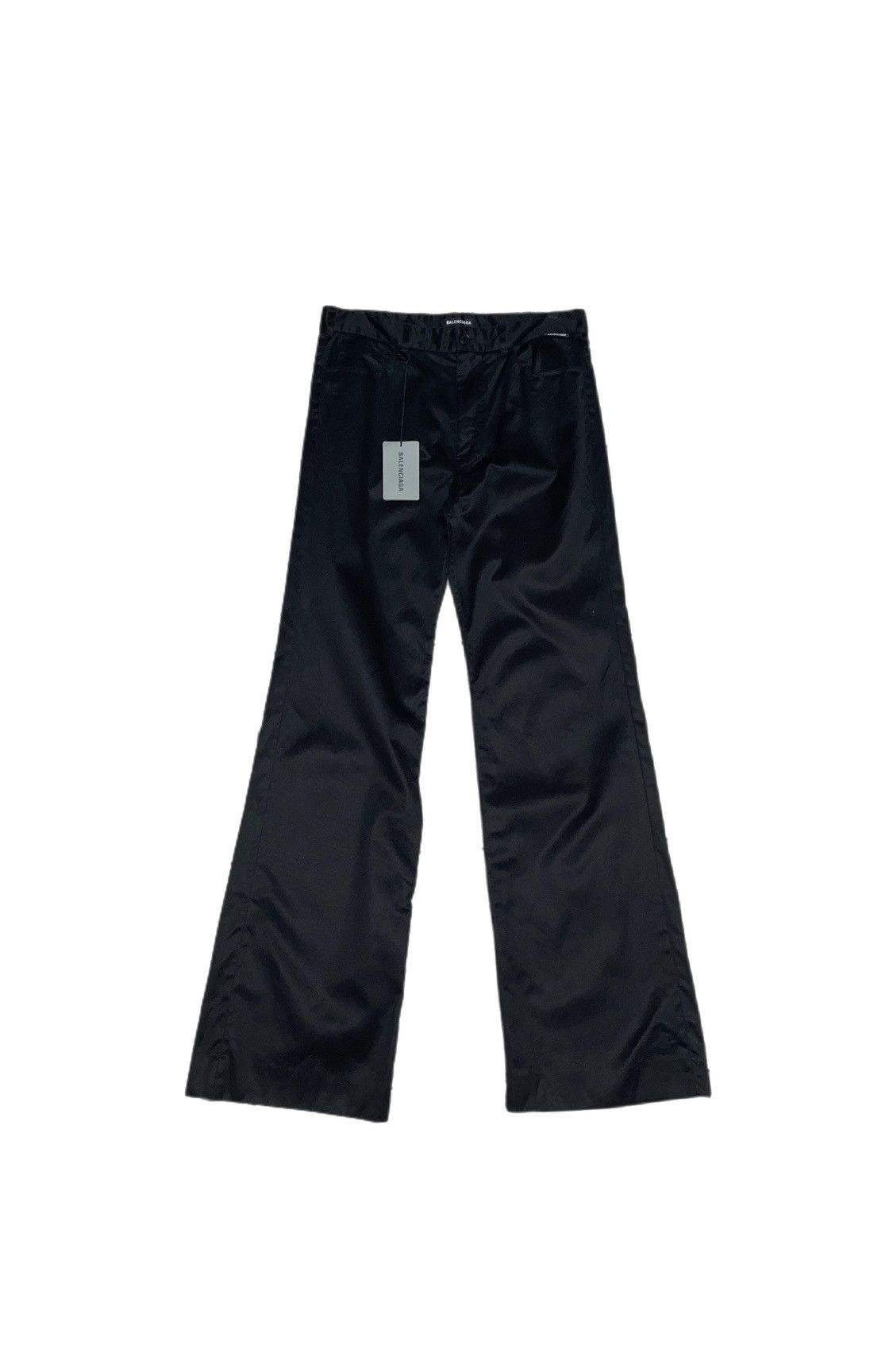 Balenciaga Balenciaga Boot Cut Black Pant / Chinos Size US 33 - 1 Thumbnail