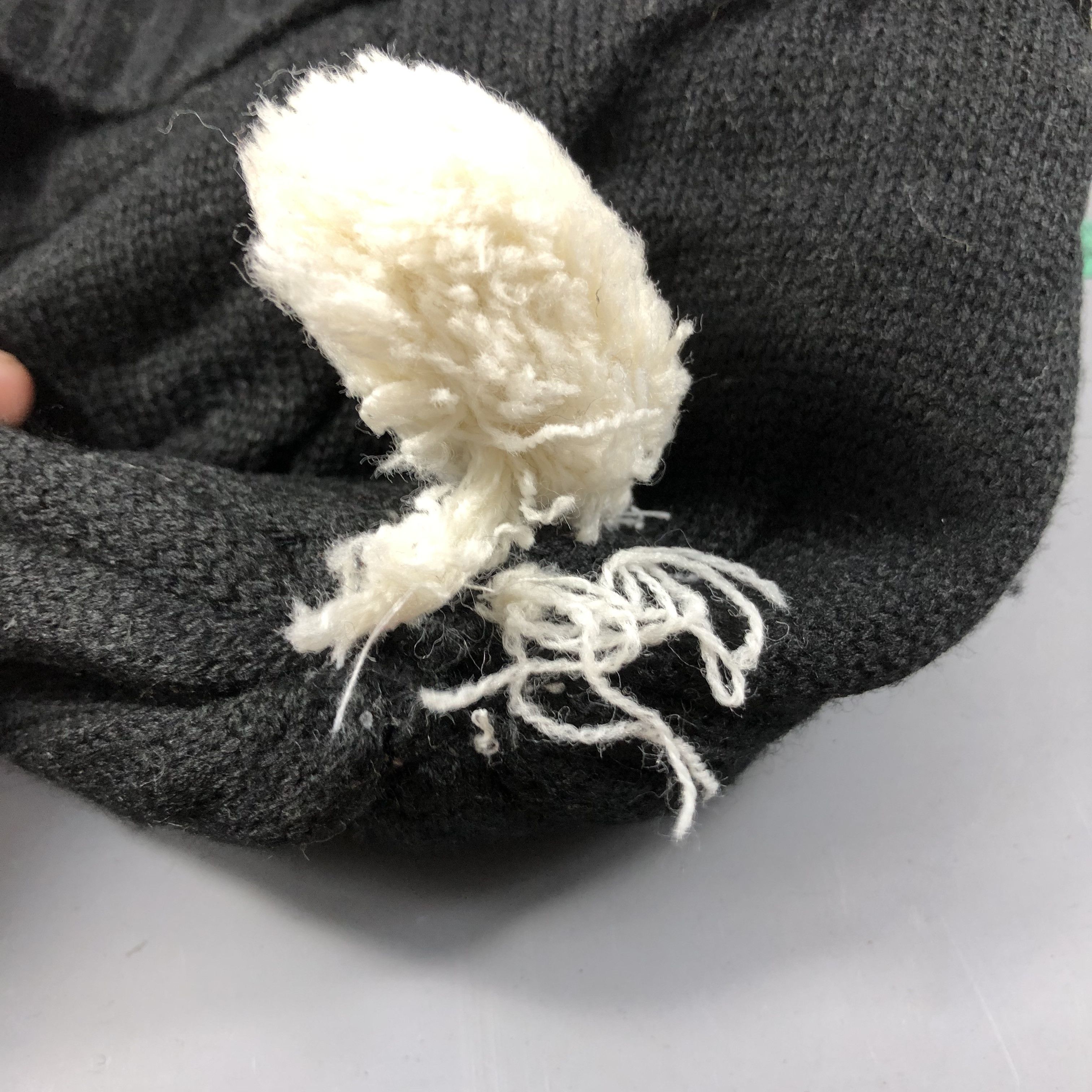 Japanese Brand Unknown MP Bobble Wool Beanie Snowcap Snow Hat B854 Size ONE SIZE - 7 Thumbnail