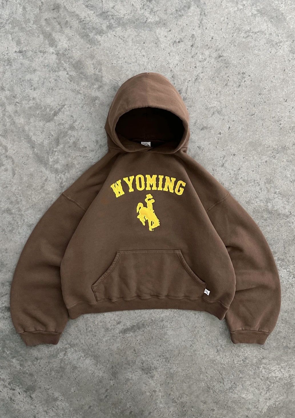 image of Akimbo Club Wyoming Hoodie in Brown, Men's (Size XL)