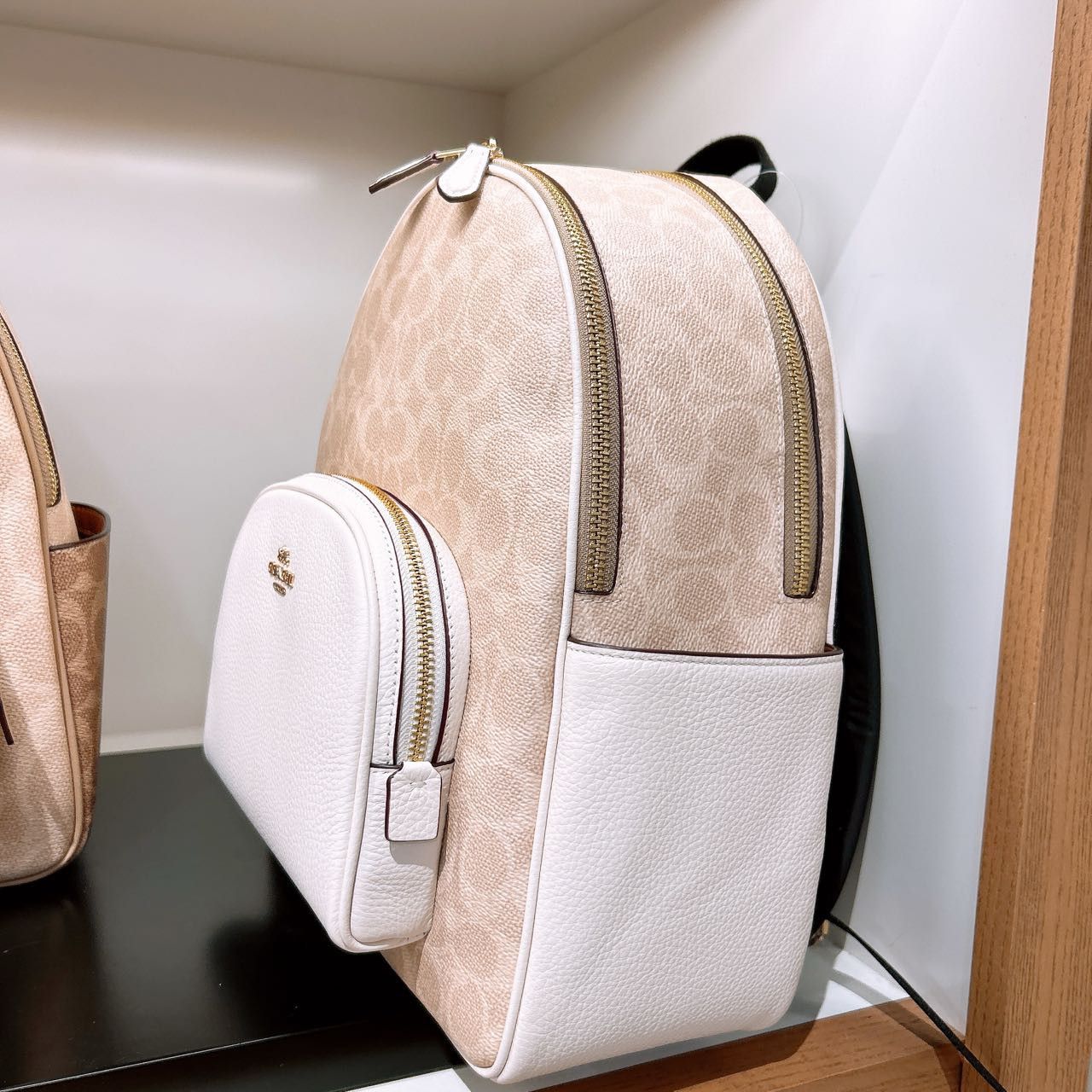 Coach Court Backpack In Signature Canvas CZ176 Size ONE SIZE - 2 Thumbnail