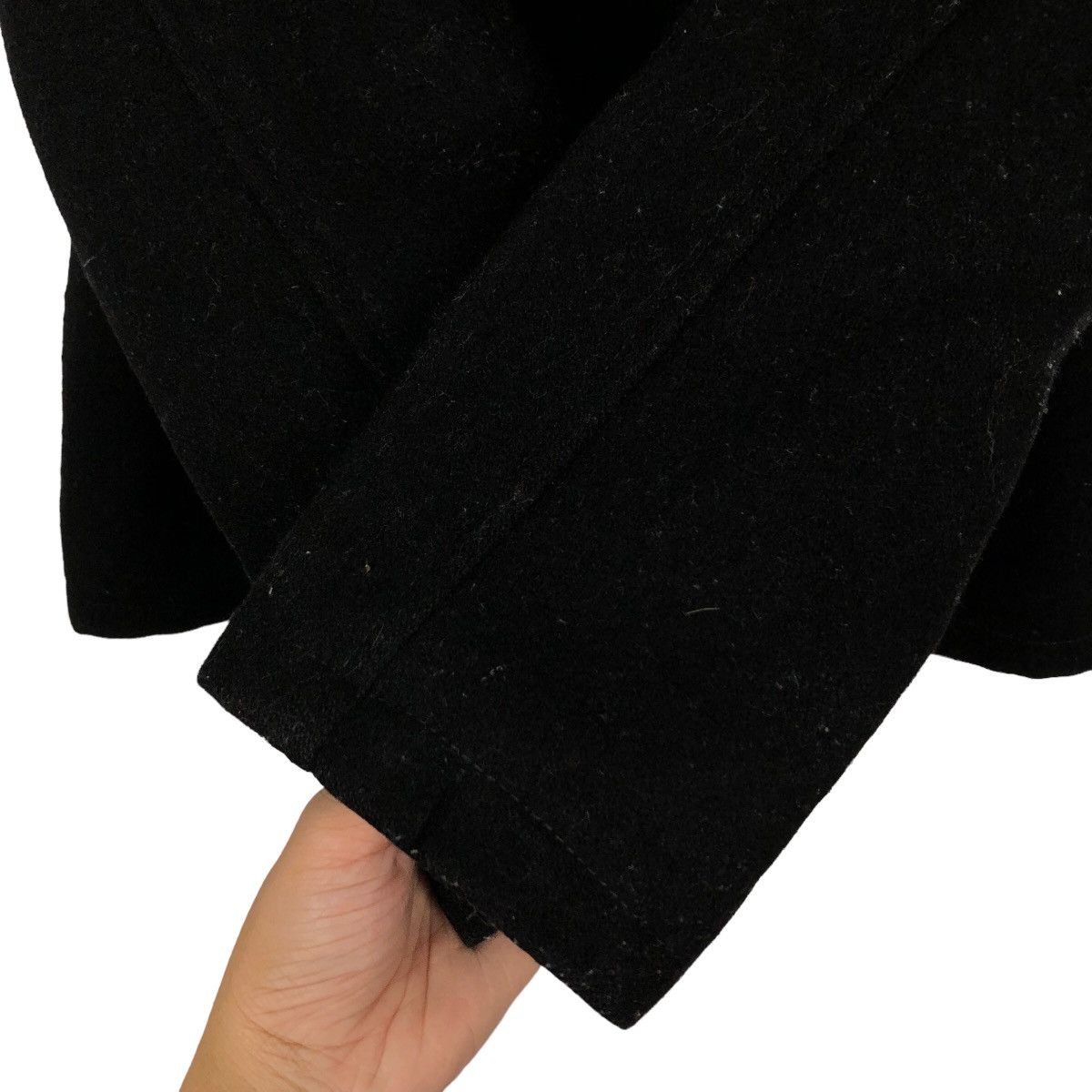Alpha Industries 🔥VINTAGE CROPPED WOOL DOUBLE BREAST JACKET ALPHA INDUSTRIES Size US M / EU 48-50 / 2 - 11 Thumbnail