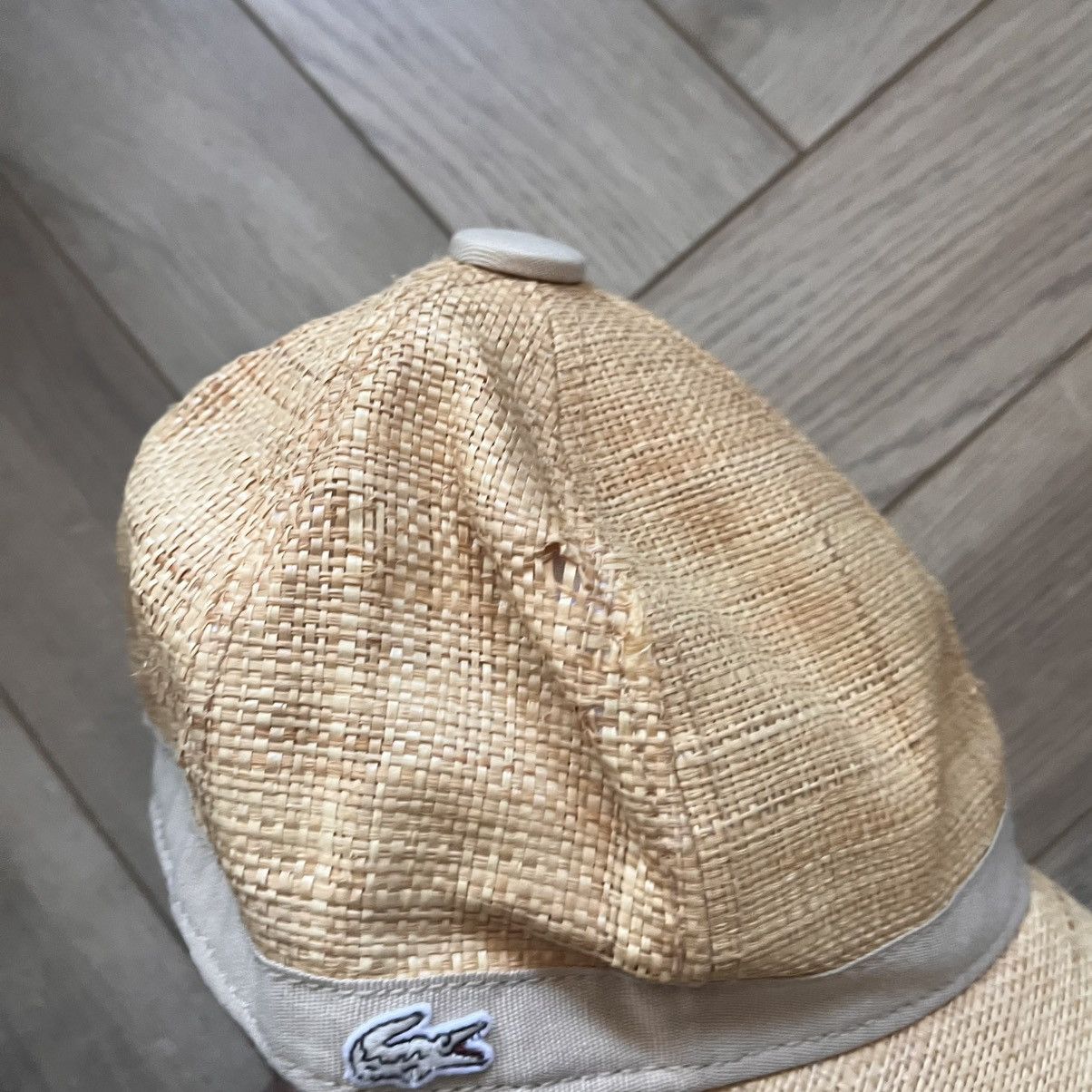 Lacoste Lacoste Live Straw Hat Cap Size ONE SIZE - 3 Thumbnail