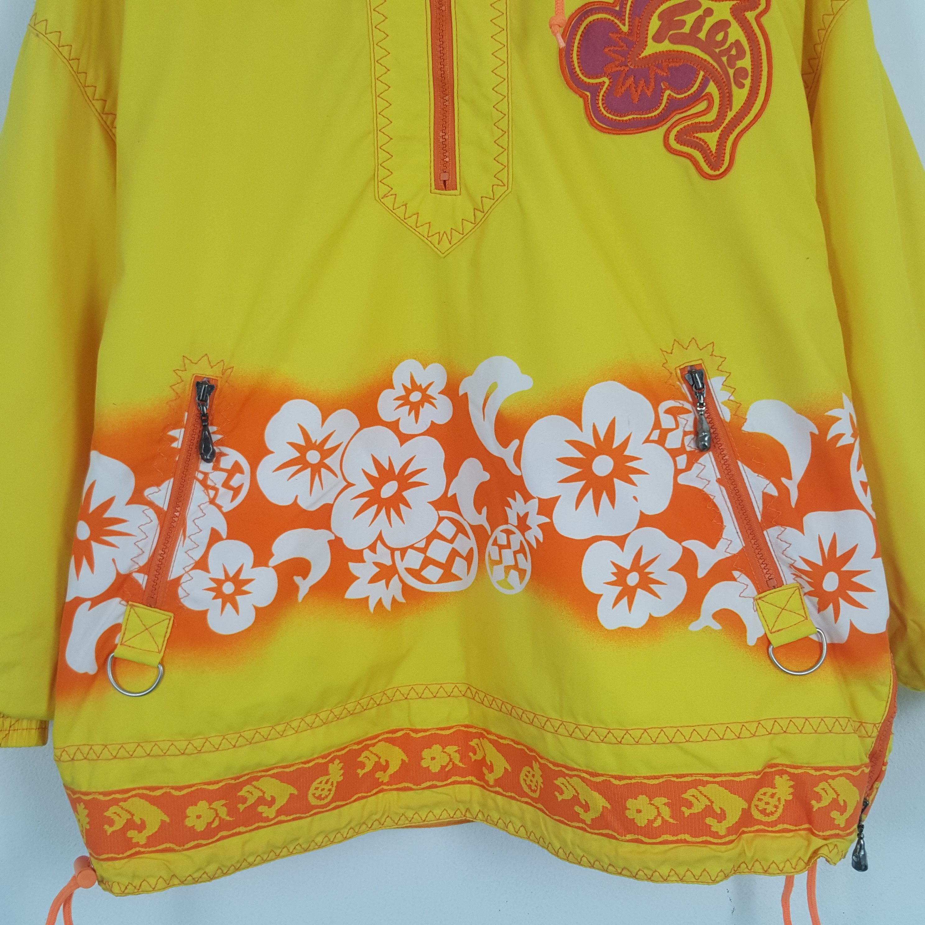 Japanese Brand × Vintage Vintage Fiore Japanese Windbreaker Ski Jacket Size US L / EU 52-54 / 3 - 2 Thumbnail