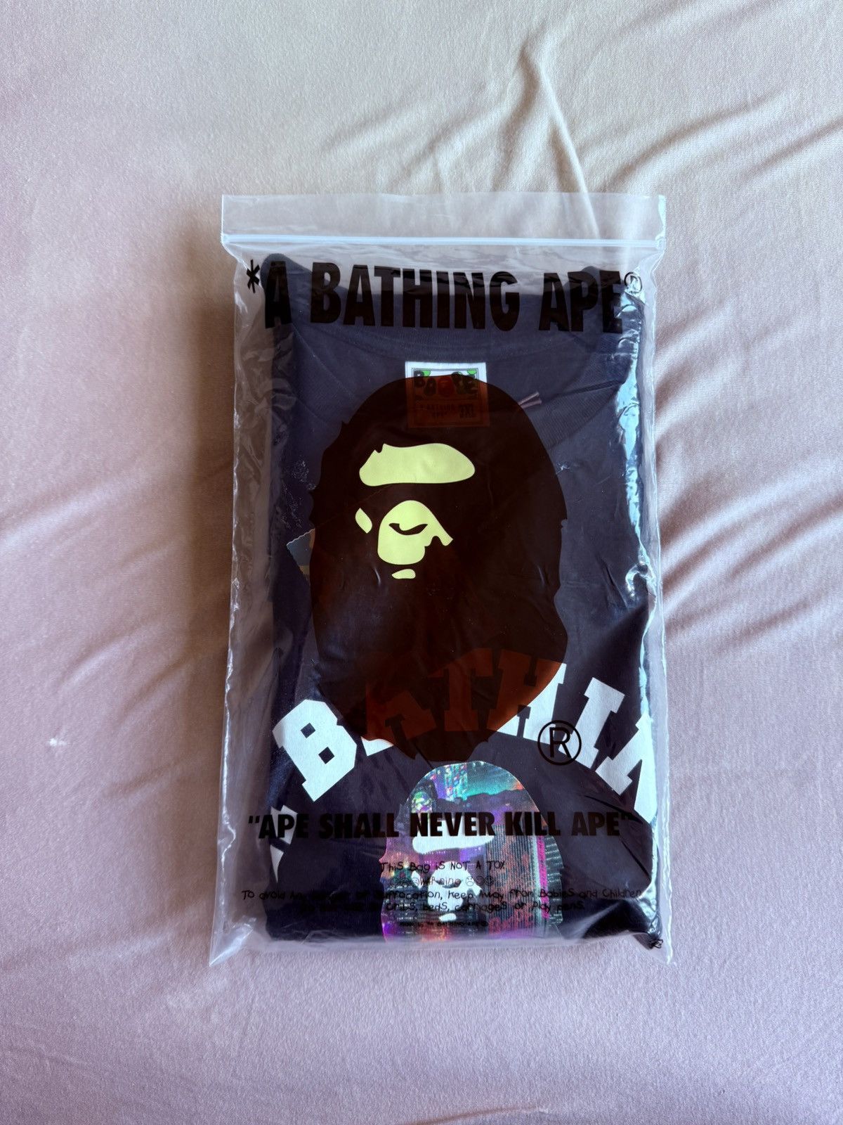 Bape 3XL Tokyo neon college tee Size US XXL / EU 58 / 5 - 11 Thumbnail