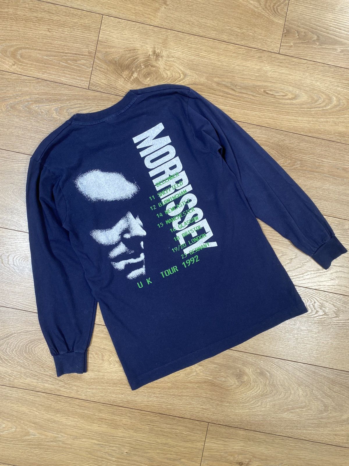 Morrissey Vintage Morrissey Kill Uncle Tour Long Sleeve T-Shirt (1992) Size US S / EU 44-46 / 1 - 2 Thumbnail
