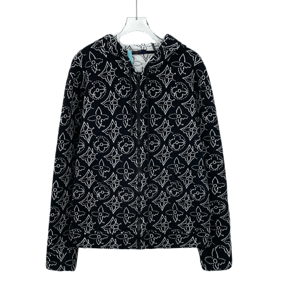 Louis Vuitton Louis Vuitton Jacquard Hoodie Jacket (Size L) Size US L / EU 52-54 / 3 - 1 Thumbnail