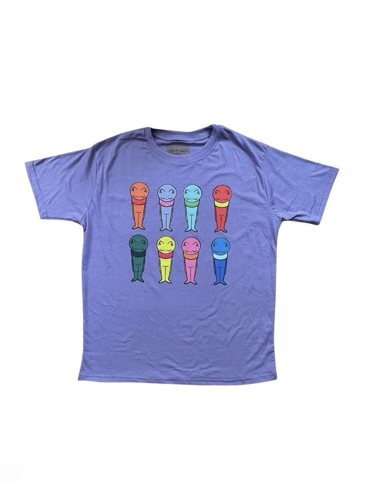 Other Gavin South Gilf Gavin Colorful Cat Tee T-Shirt Purple Size US L / EU 52-54 / 3 - 1 Thumbnail