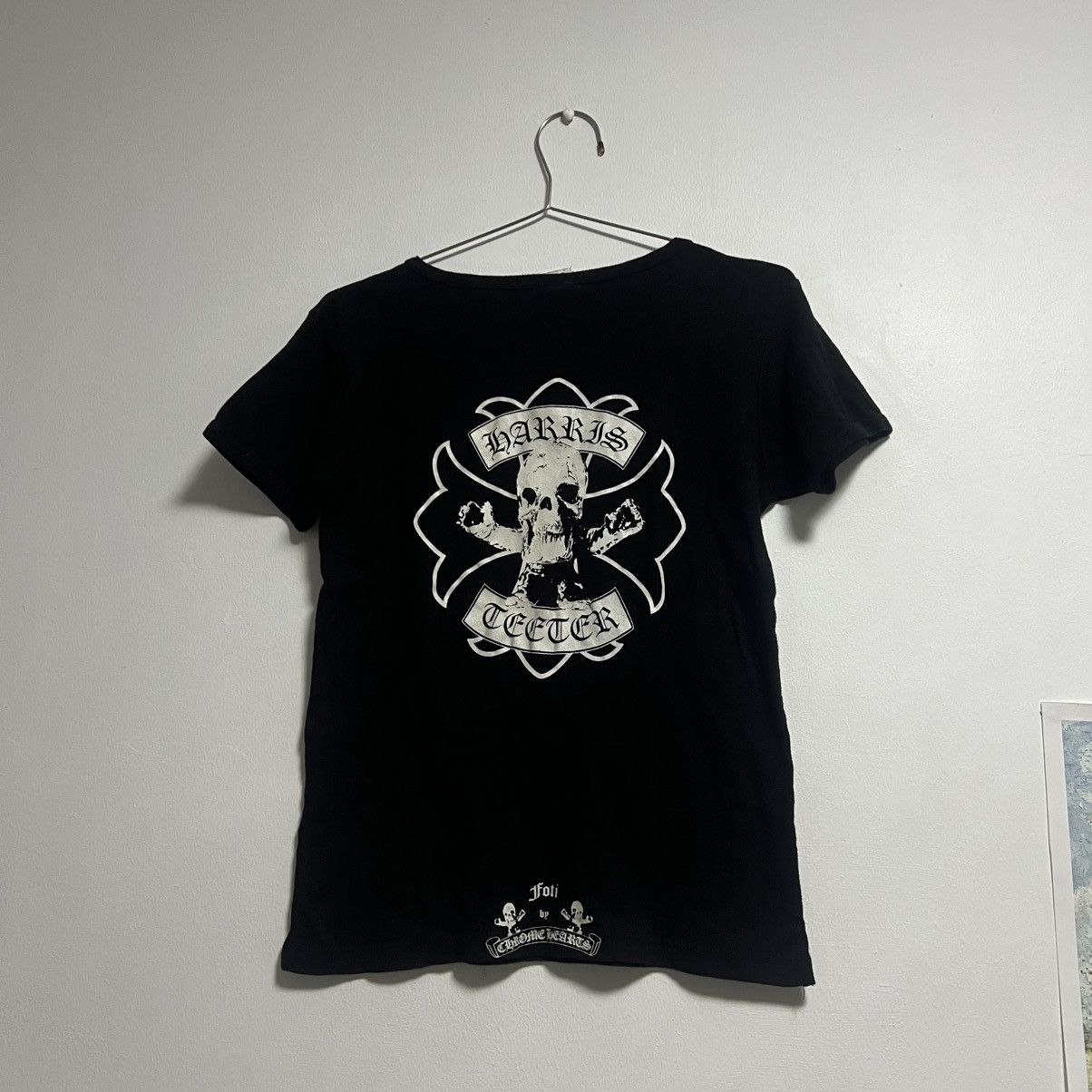 Chrome Hearts roller skate horseshoe chrome hearts tee | Grailed