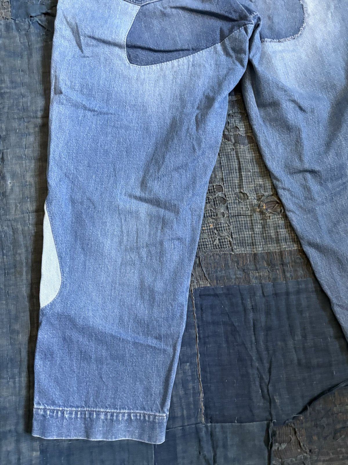 Kapital Kountry Kapital patchwork denim Dakota pants Size US 30 / EU 46 - 9 Thumbnail