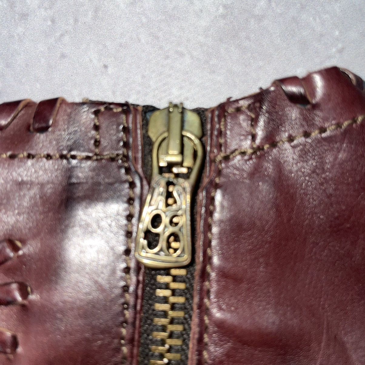 A.S.98 × If Six Was Nine × Japanese Brand 90s Vintage Leather Cowboy Leather Boots A.s. 98 shoes Size US 7 / IT 37 - 13 Thumbnail