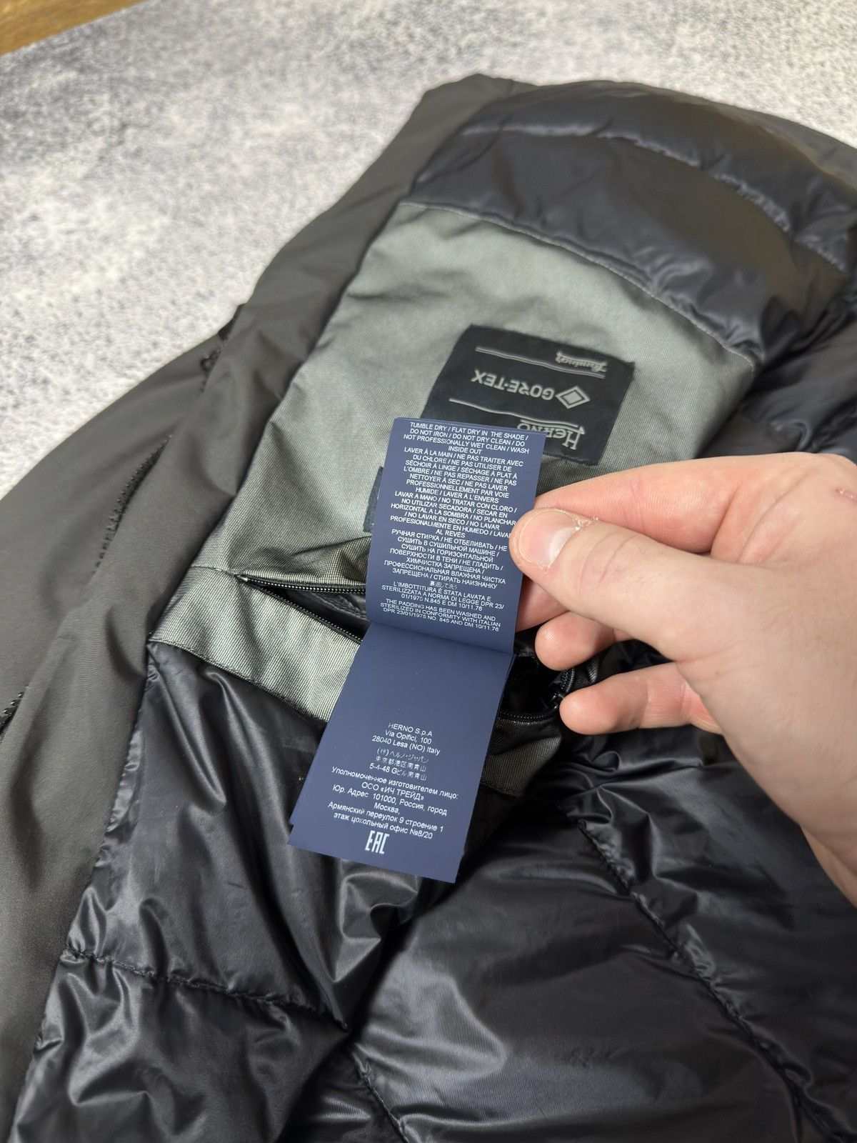 Herno Herno Laminar Gore-Tex Down 2-in-1 Parka Coat PI107UL Size M Size US M / EU 48-50 / 2 - 16 Thumbnail