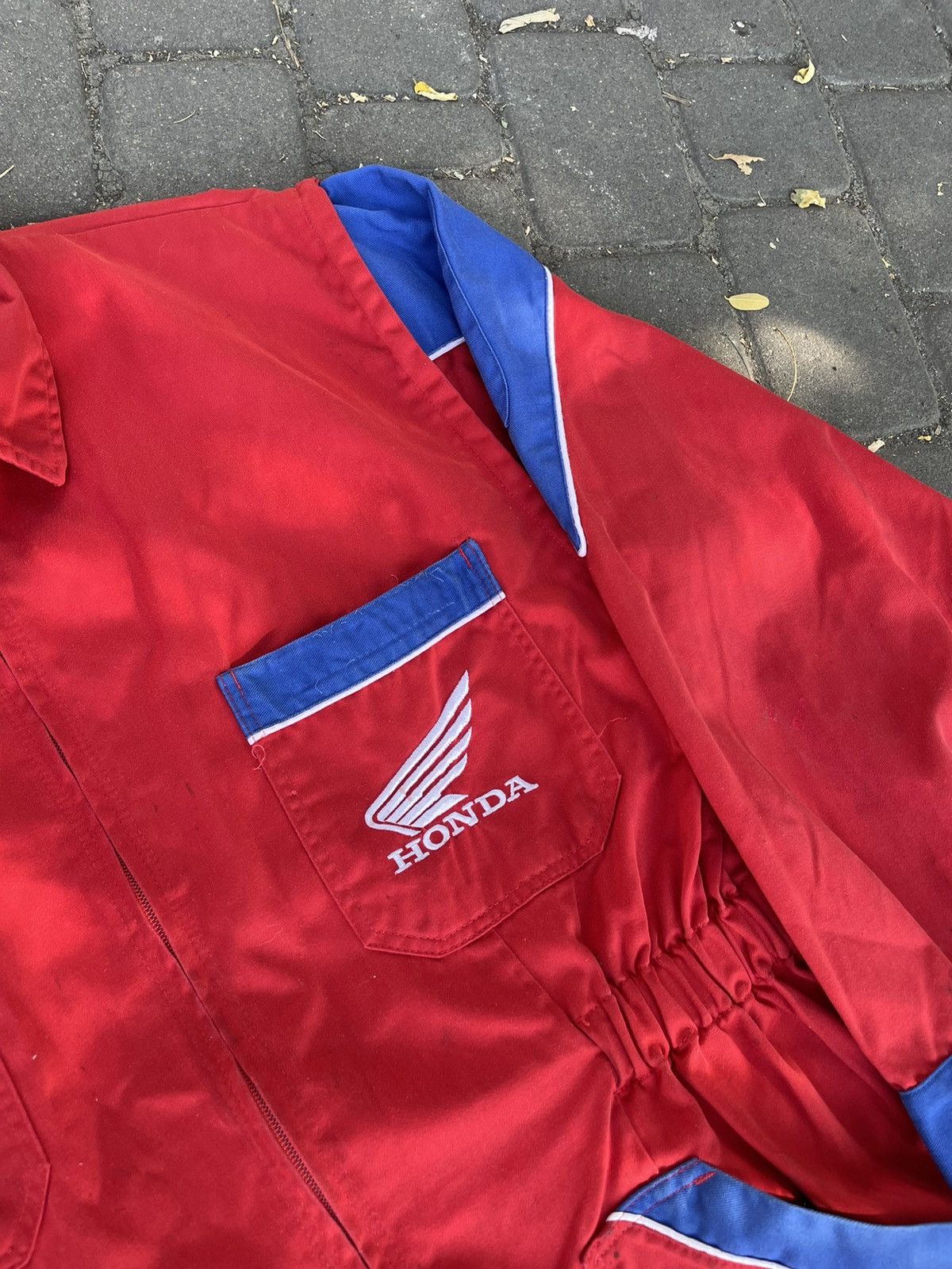 Honda × Vintage Vintage Honda Racing Overalls Jumpsuits Very Rare Size US 38 / EU 54 - 5 Thumbnail