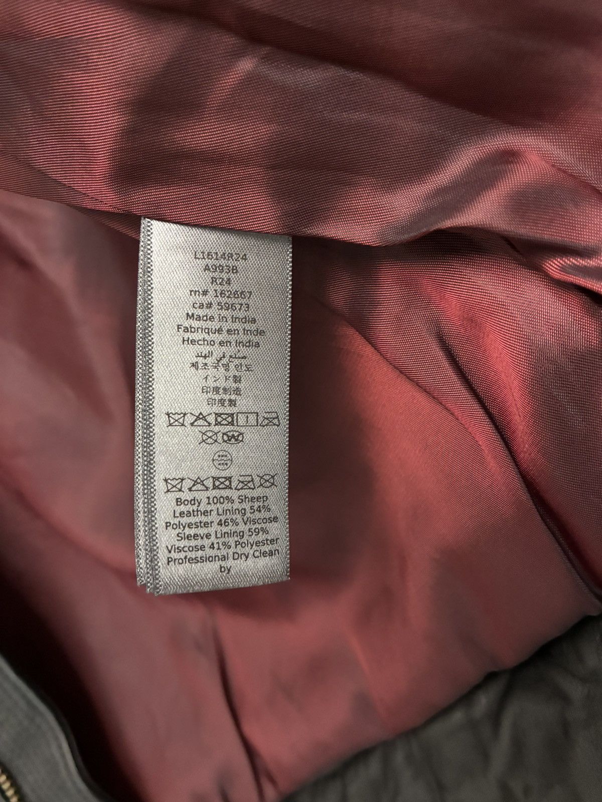 John Varvatos Sant Leather Jacket EU 48 USA 38 Size US M / EU 48-50 / 2 - 12 Thumbnail