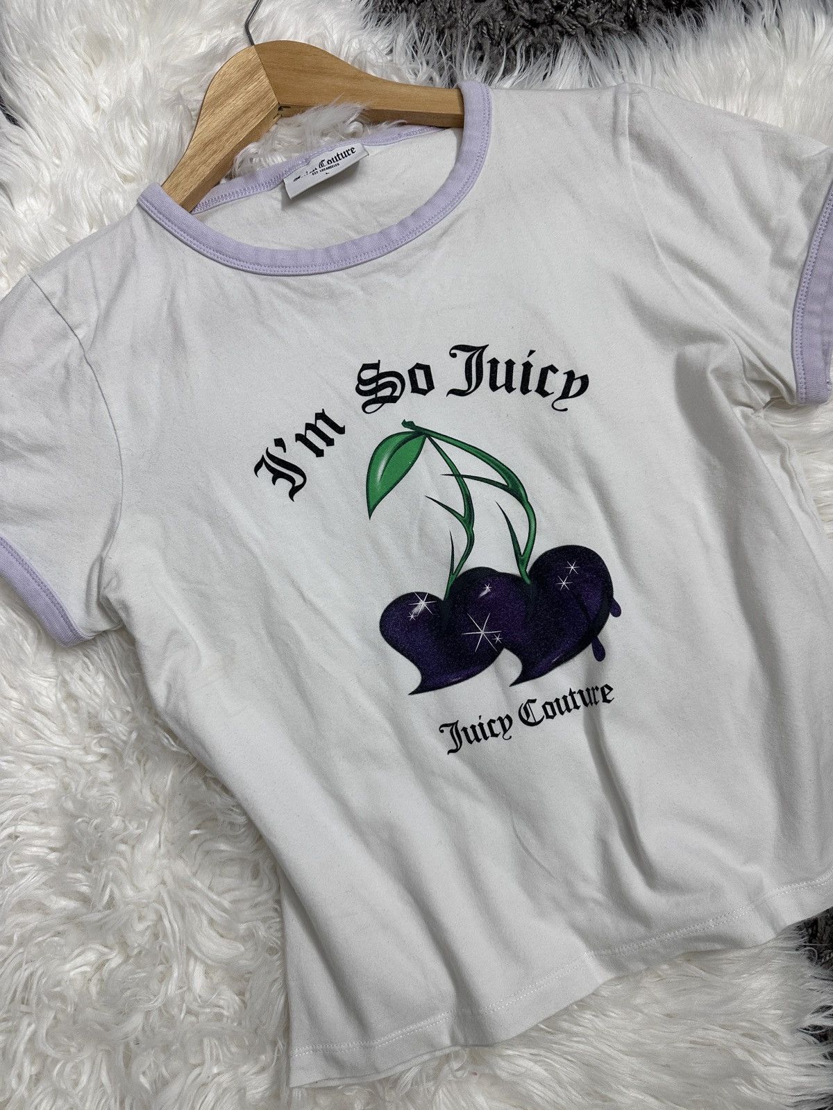 Juicy Couture Juicy Couture white t-shirt Size L / US 10 / IT 46 - 3 Thumbnail