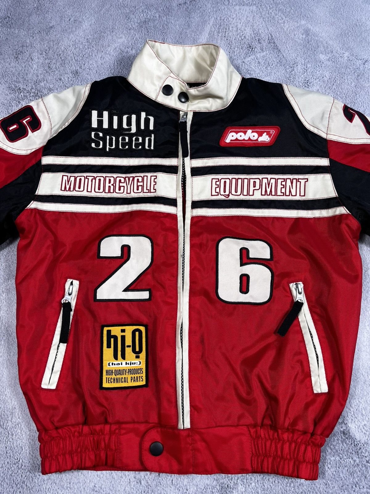 Vintage Vintage Polo Moto racing multi logo jacket rare streetwear Size XS / US 0-2 / IT 36-38 - 4 Thumbnail