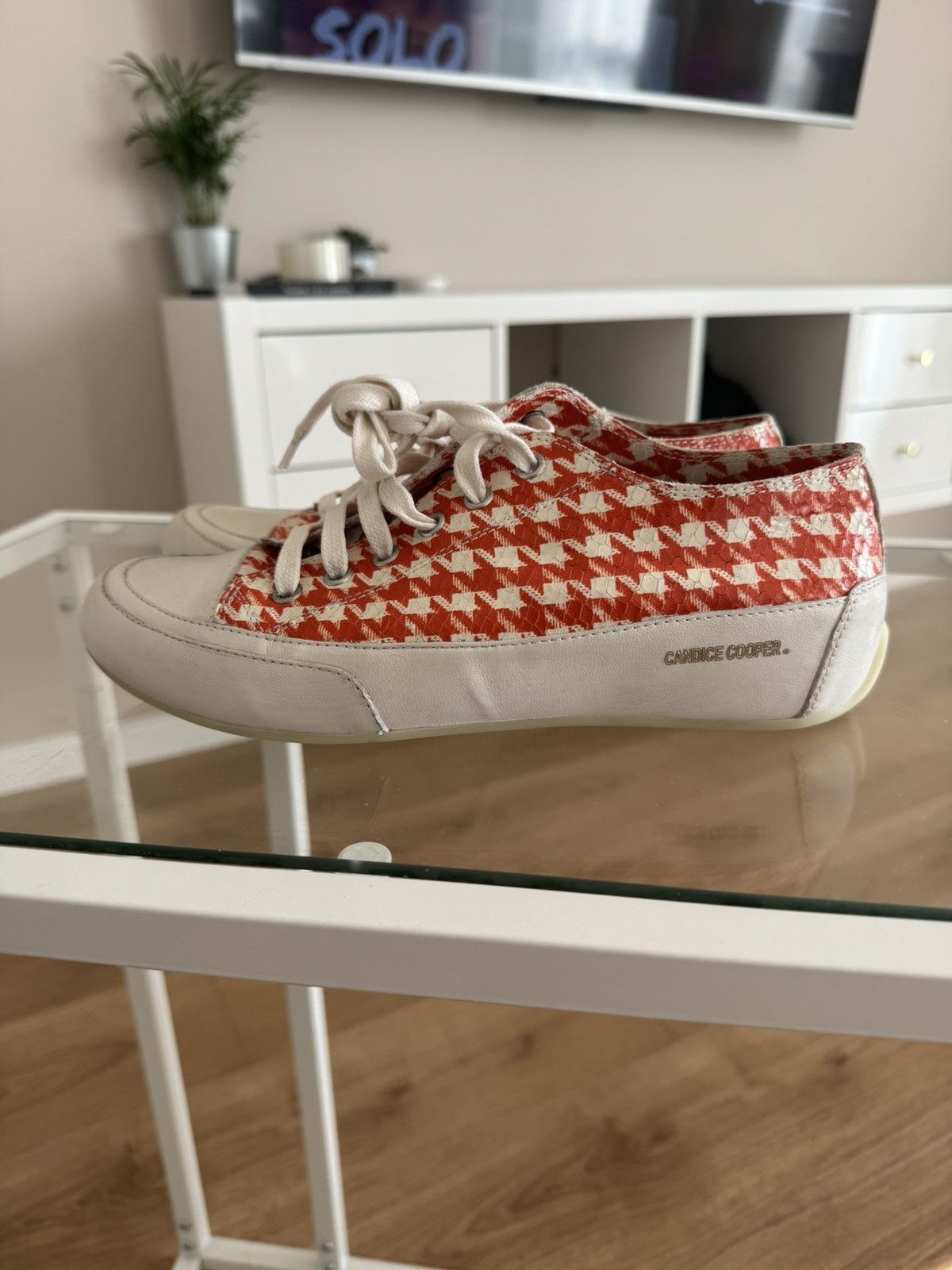 Designer × Vintage Candice Cooper casual lace up sneakers Size US 6.5 / IT 36.5 - 4 Thumbnail