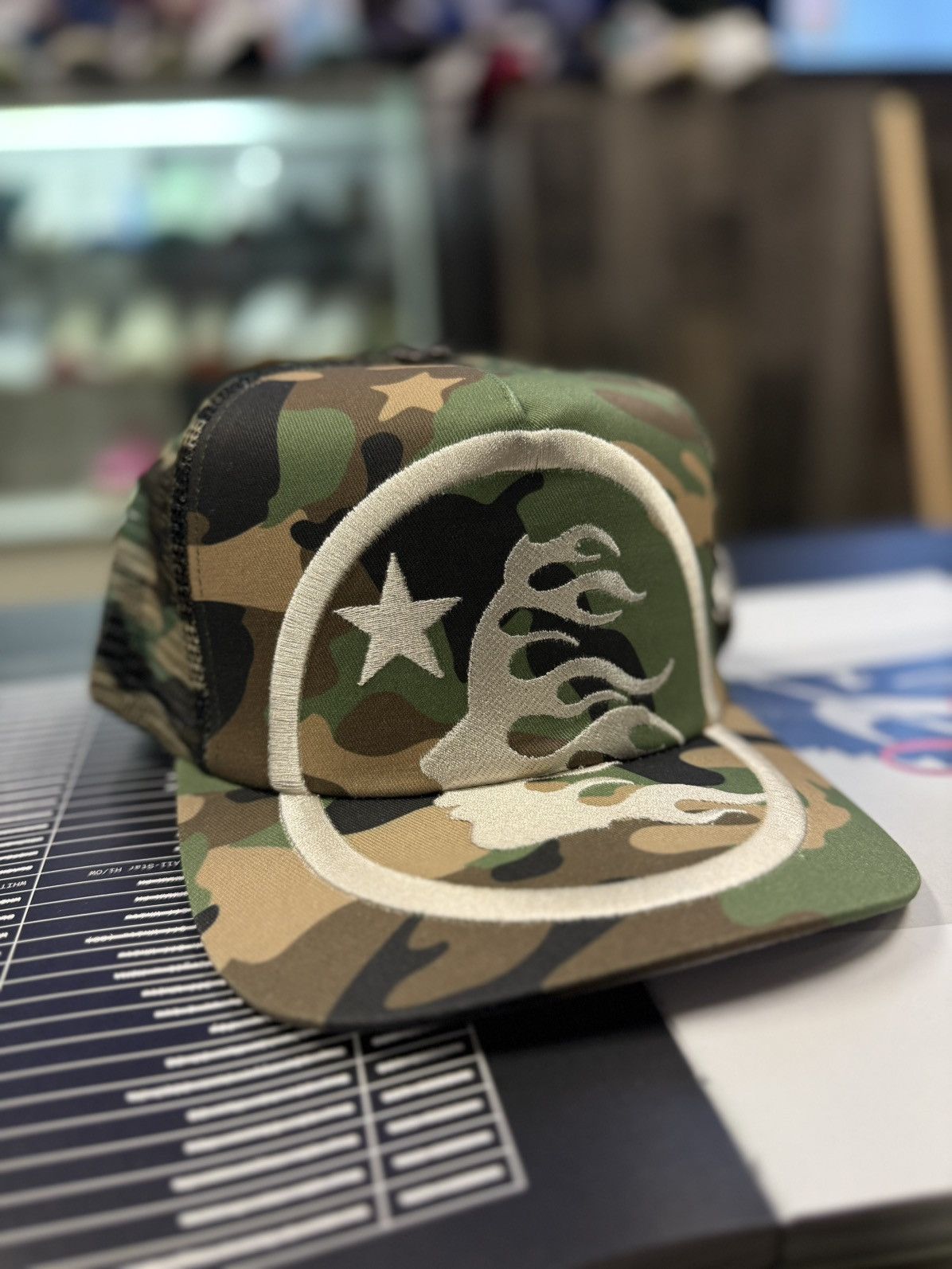 HELLSTAR Hellstar Adjustable SnapBack Hat Camo Flat Logo (NEW) Size ONE SIZE - 3 Thumbnail