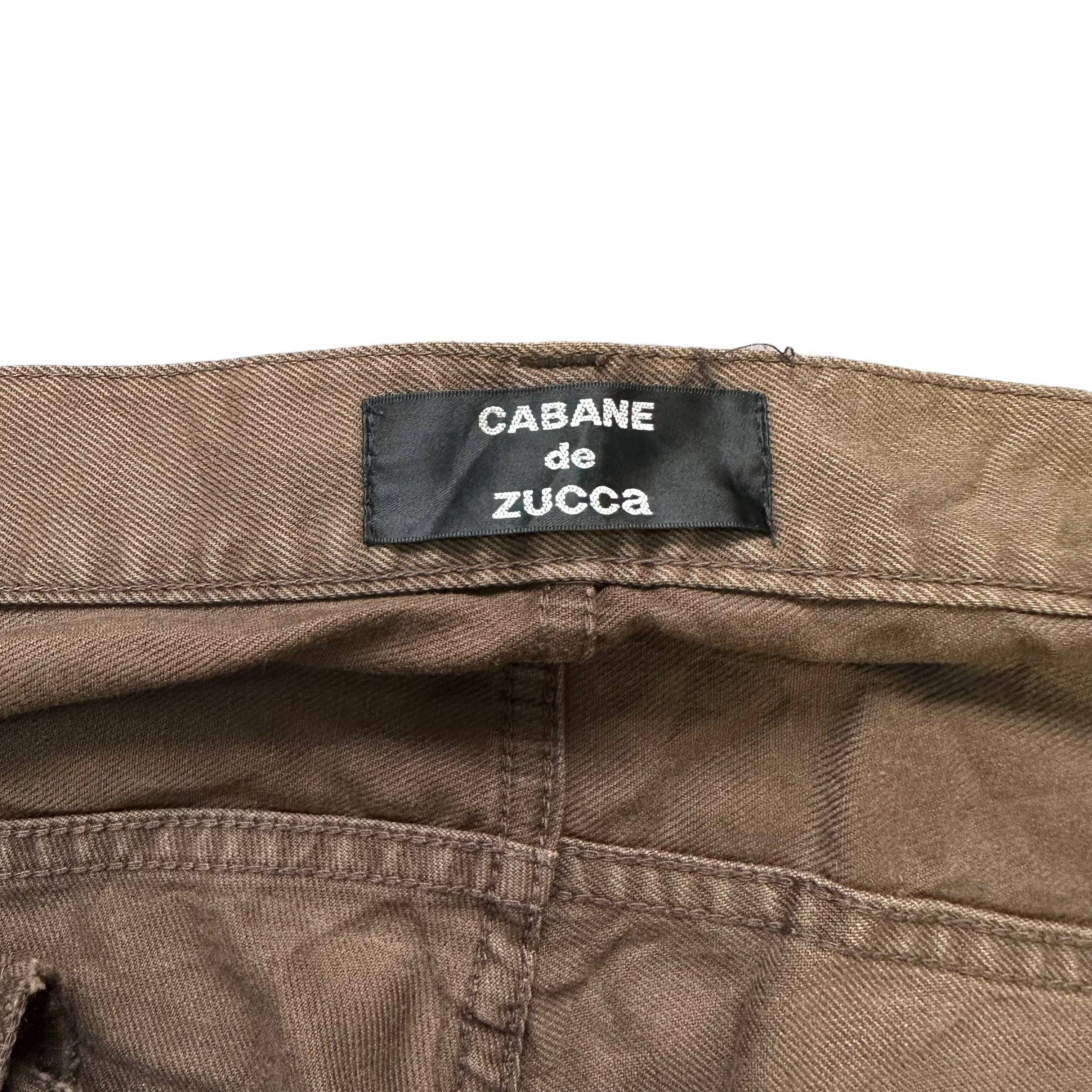 CABANE de ZUCCa CABANE DE ZUCCA RARE DESIGN CASUAL PANTS #7796-176 Size US 32 / EU 48 - 6 Thumbnail